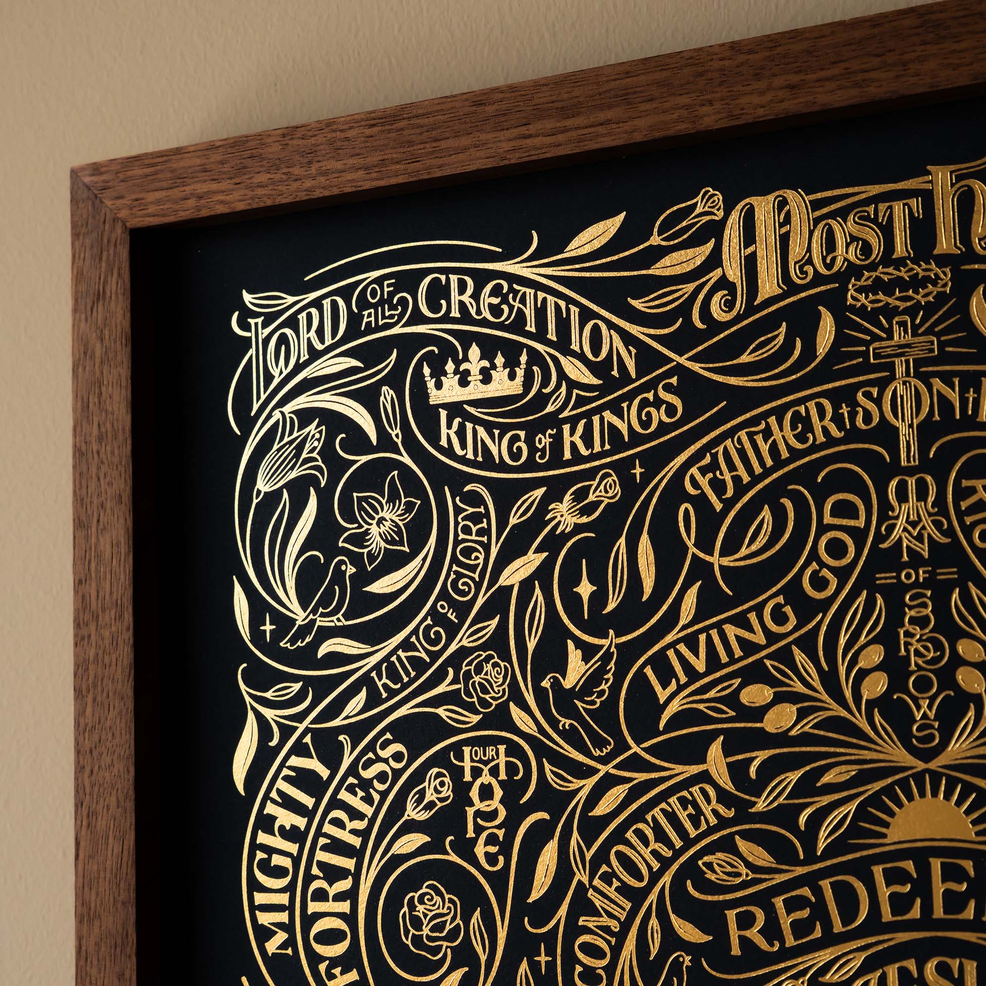 His Name Shall Be Called - Illuminated Edition (Gold/Black)