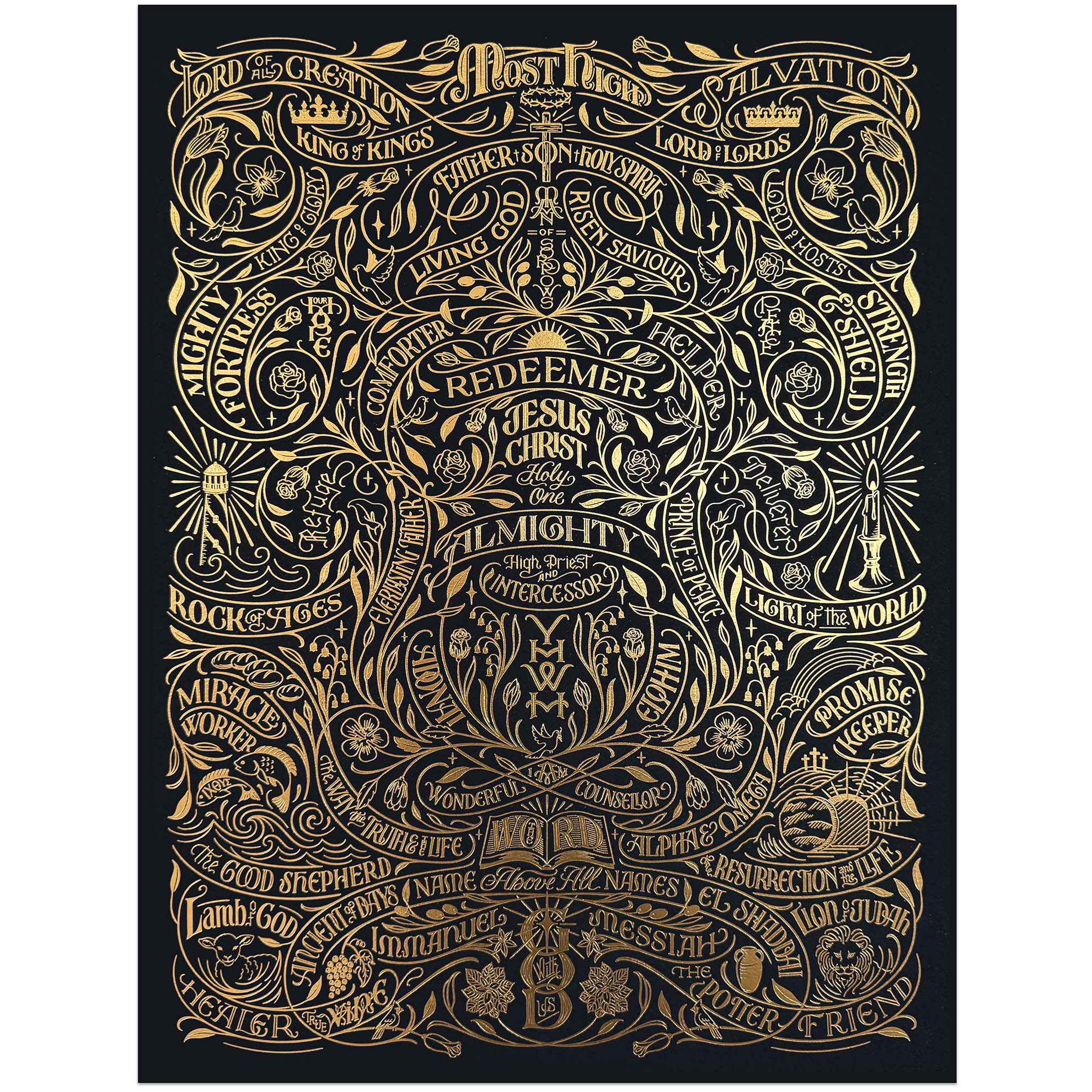 His Name Shall Be Called - Illuminated Edition (Gold/Black)