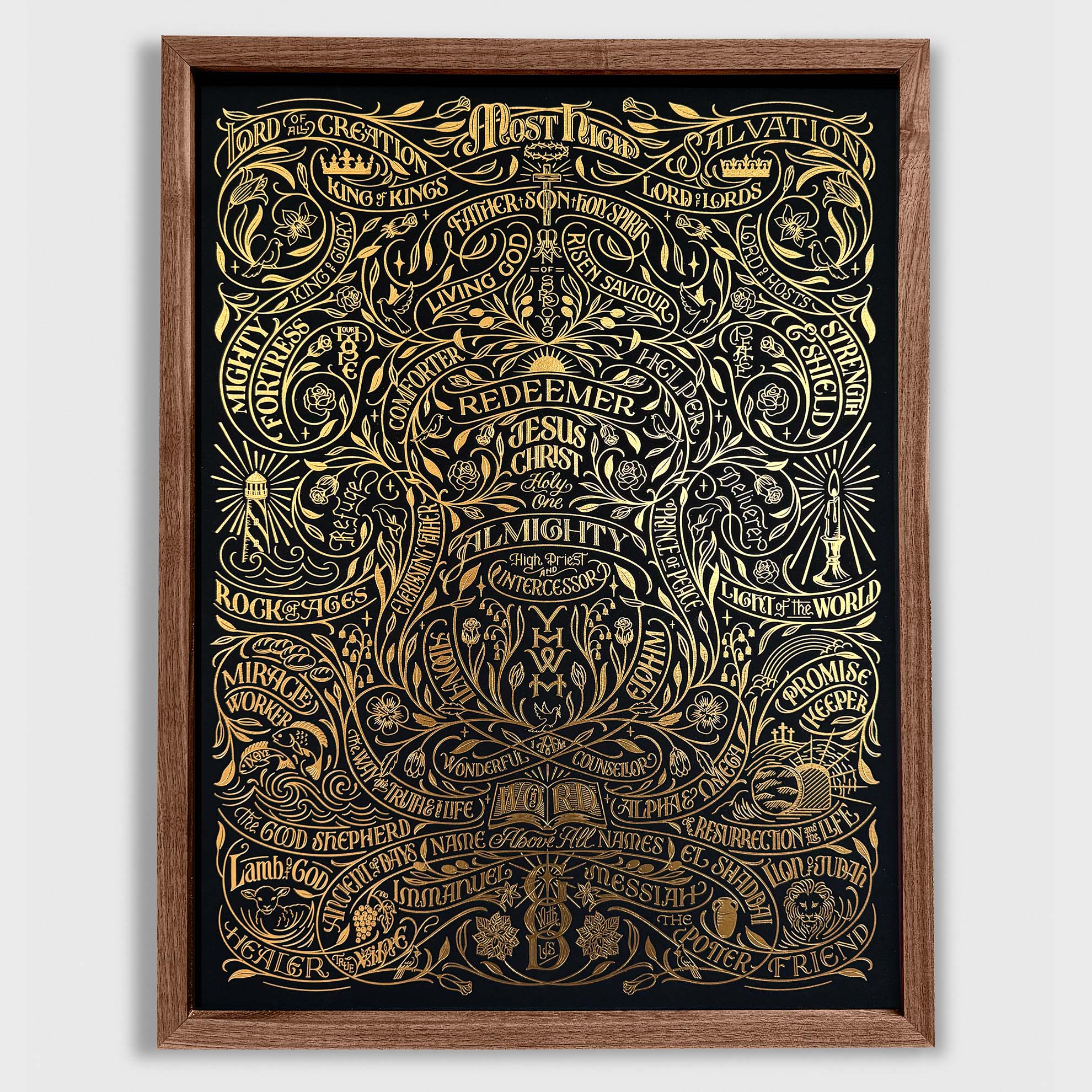His Name Shall Be Called - Illuminated Edition (Gold/Black)