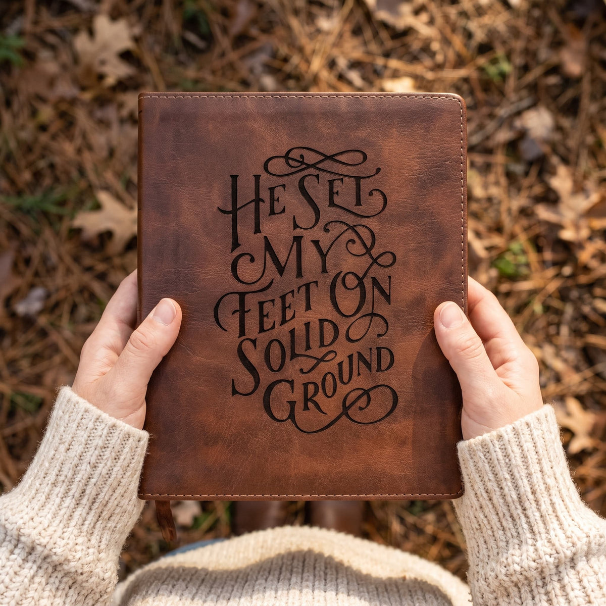 He Set My Feet on Solid Ground Bible