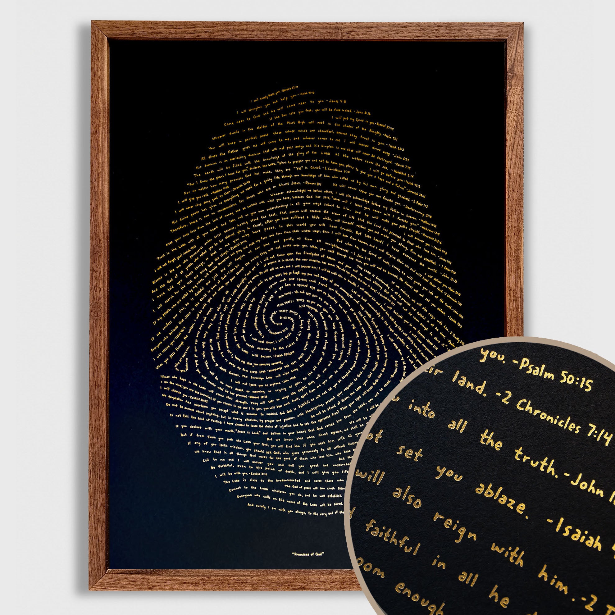 Promises of God - Illuminated Edition (18x24)