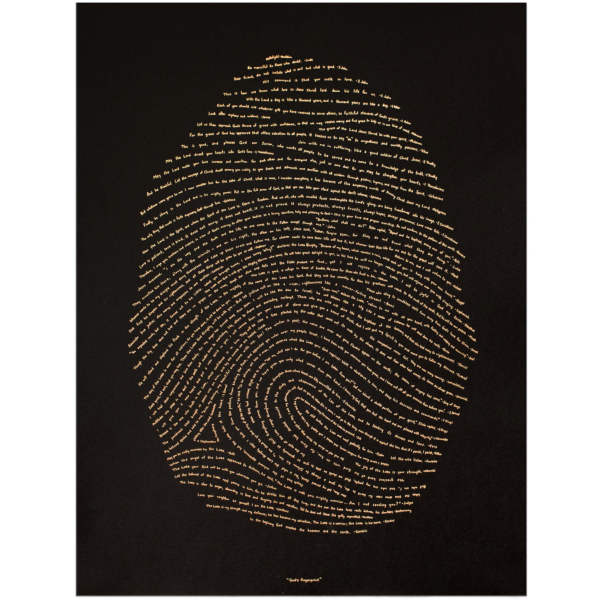 God's Fingerprint - Illuminated Edition (KJV)