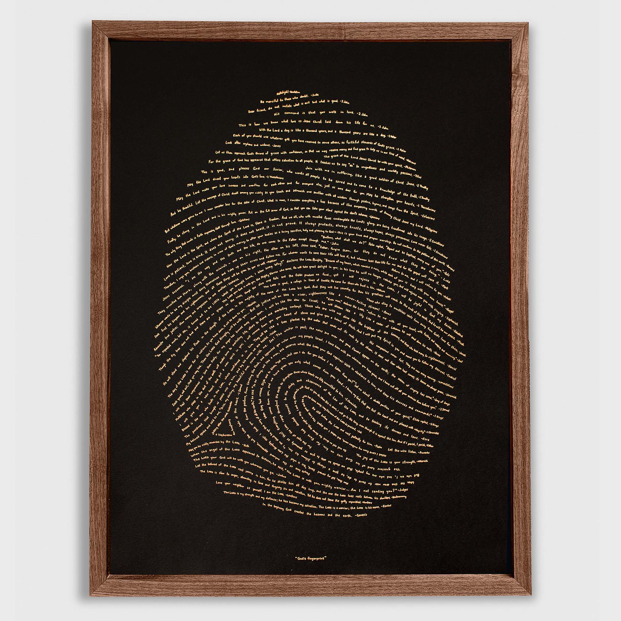 God's Fingerprint - Illuminated Edition (KJV)