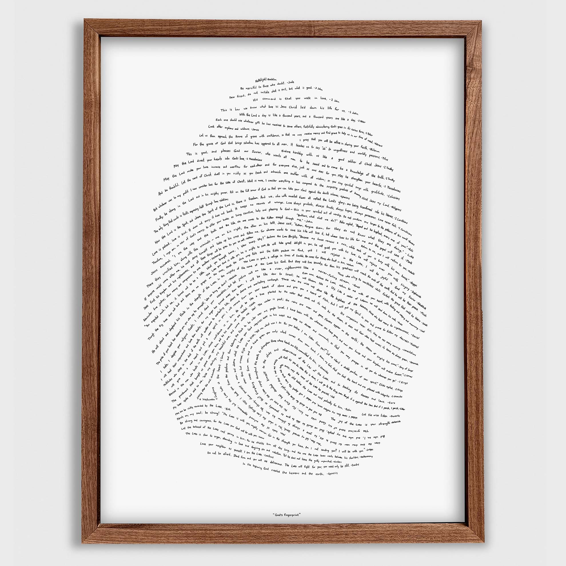 God's Fingerprint - Classic Edition (KJV)