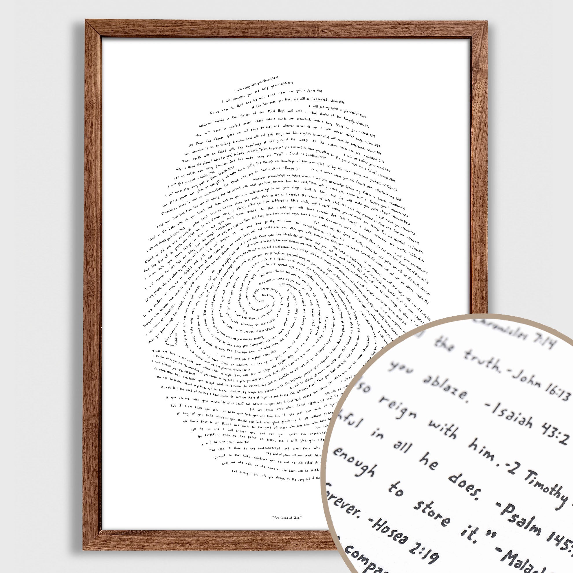 Promises of God - Classic Edition (16x20)