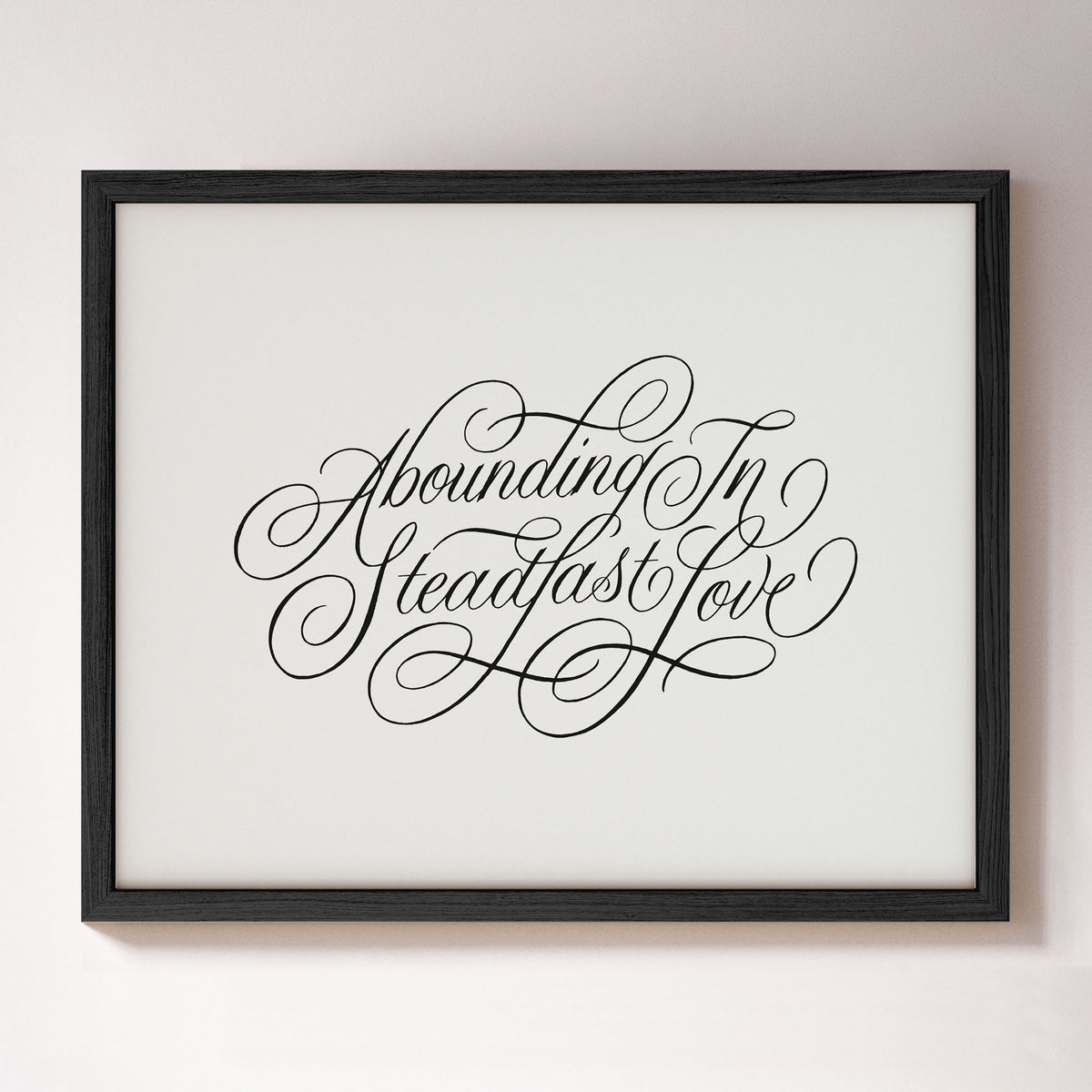 Abounding In Steadfast Love
