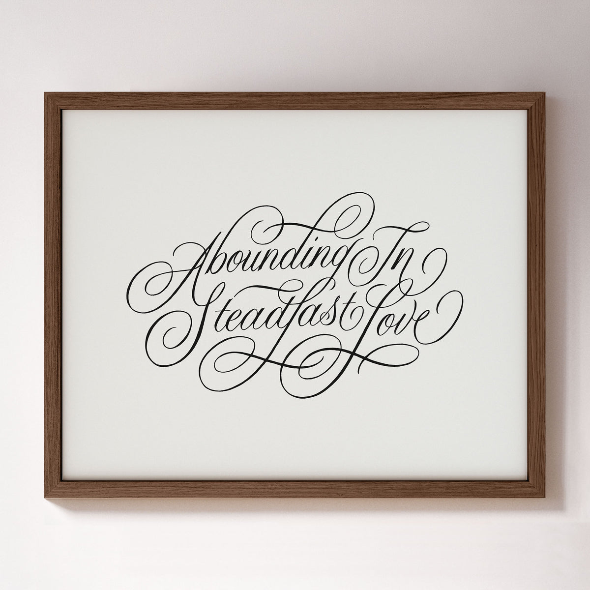Abounding In Steadfast Love
