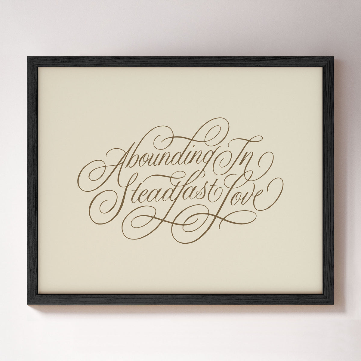 Abounding In Steadfast Love