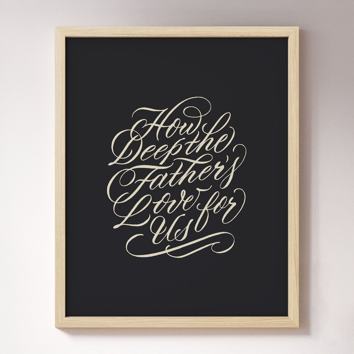 How Deep the Father's Love