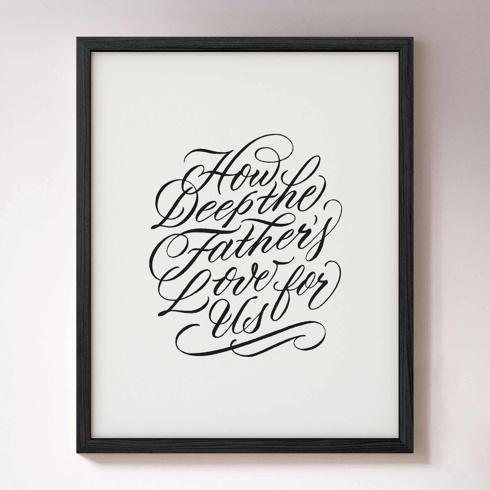 How Deep the Father's Love