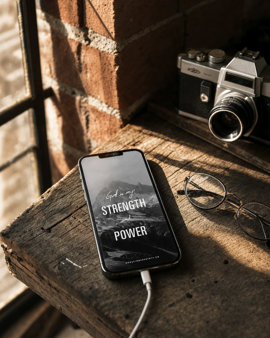 Origins - Strength and Power - Christian Phone Wallpaper Art