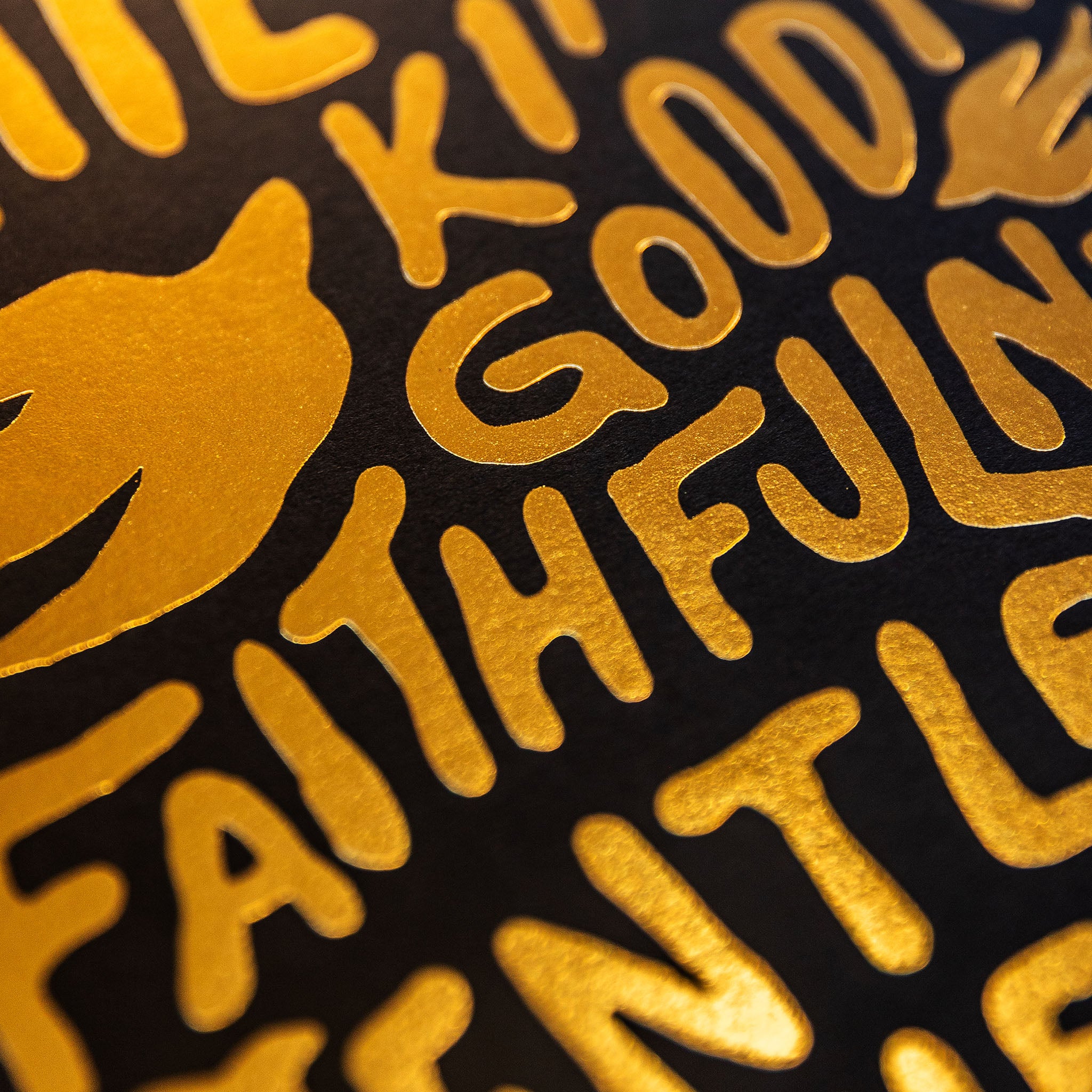 Fruit of the Spirit - Gold/Black