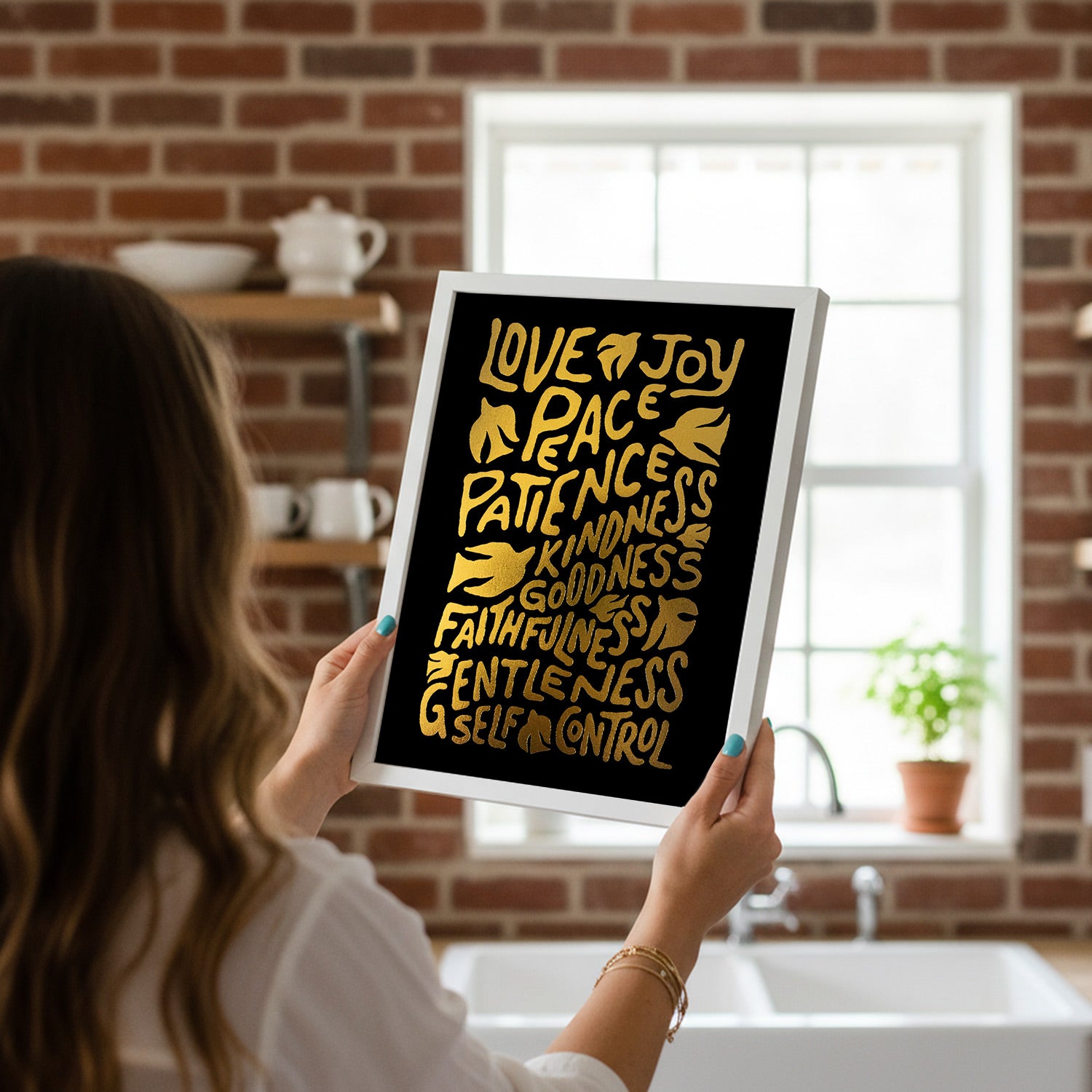 Fruit of the Spirit - Gold/Black