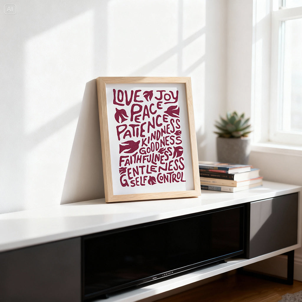 Fruit of the Spirit - Raspberry