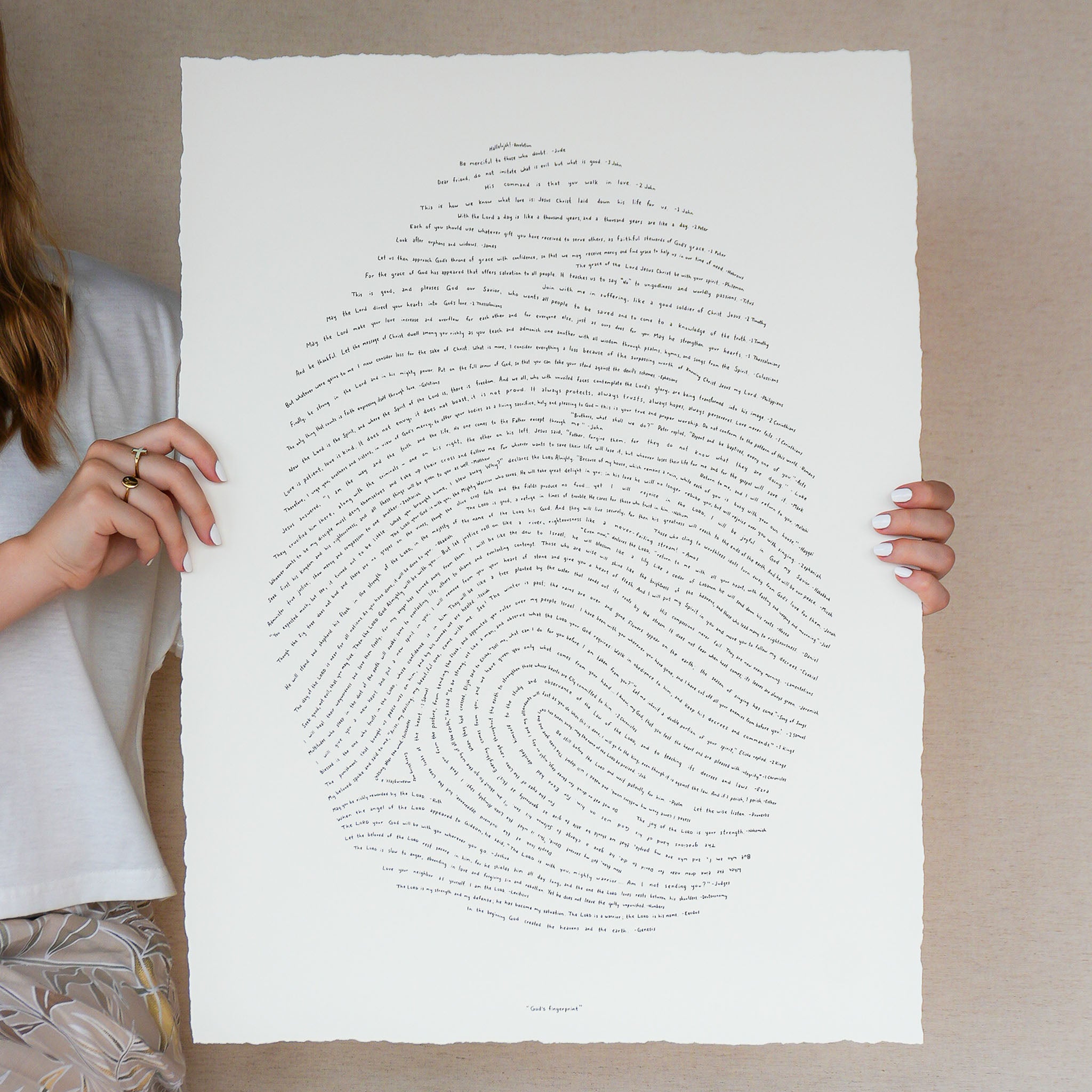God's Fingerprint - Artisan Edition (KJV)