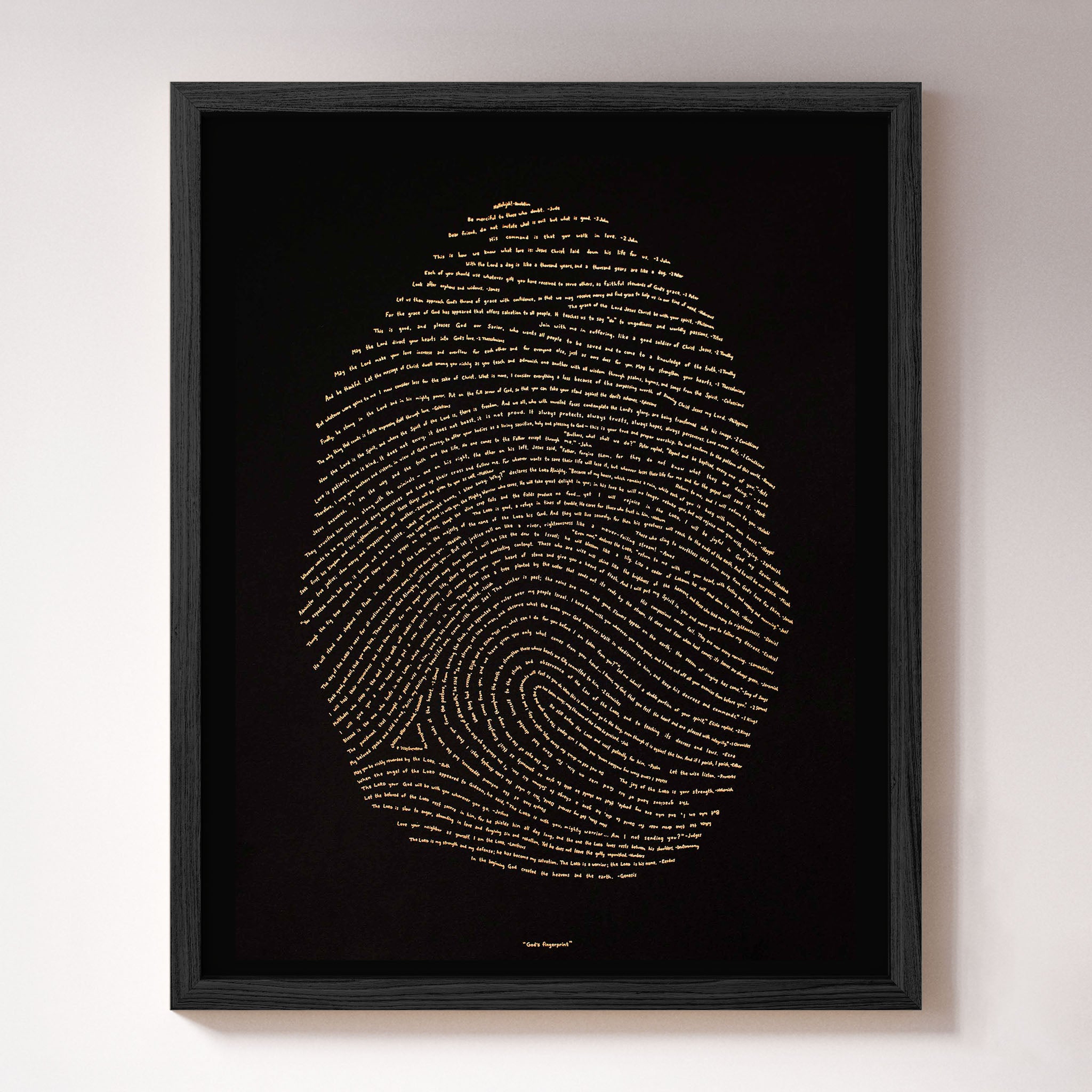 God's Fingerprint - KJV