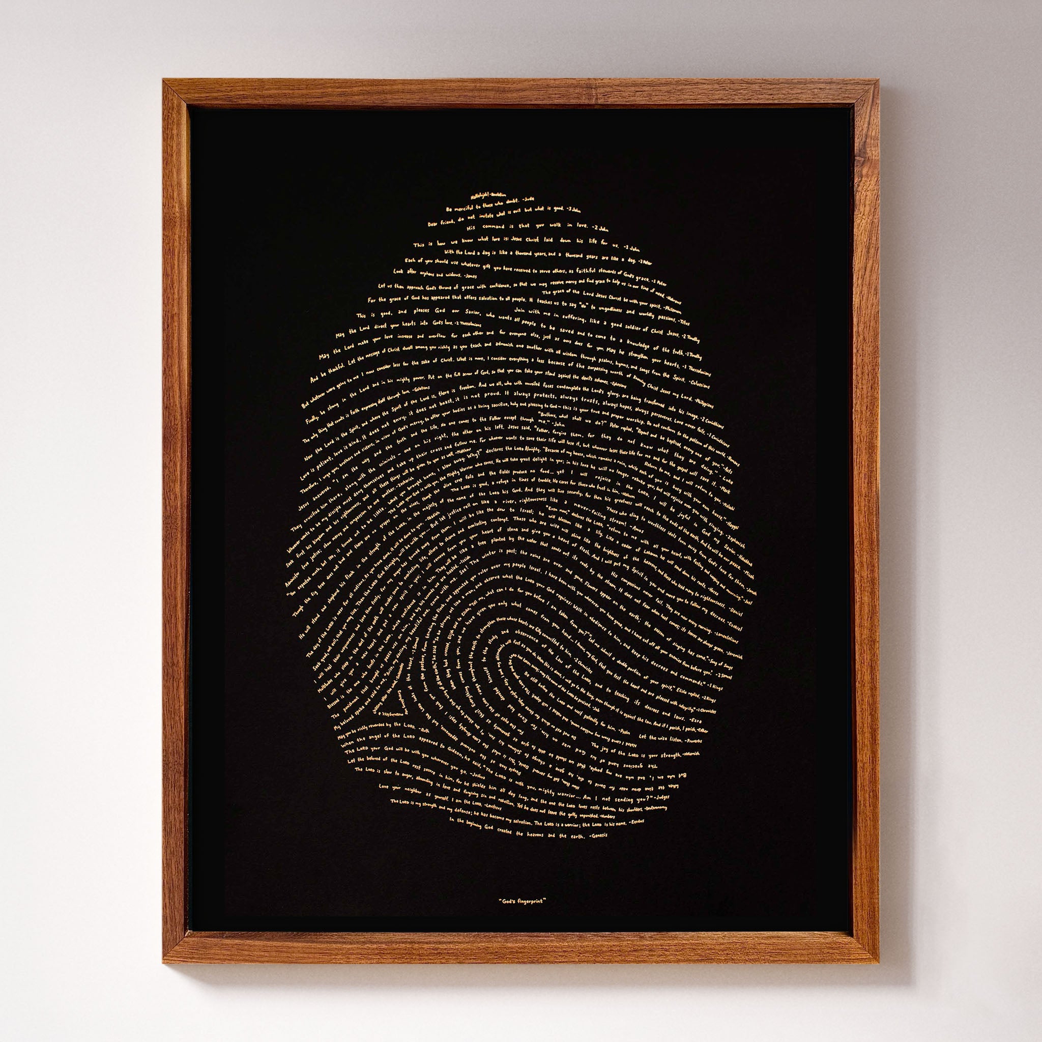 God's Fingerprint - KJV