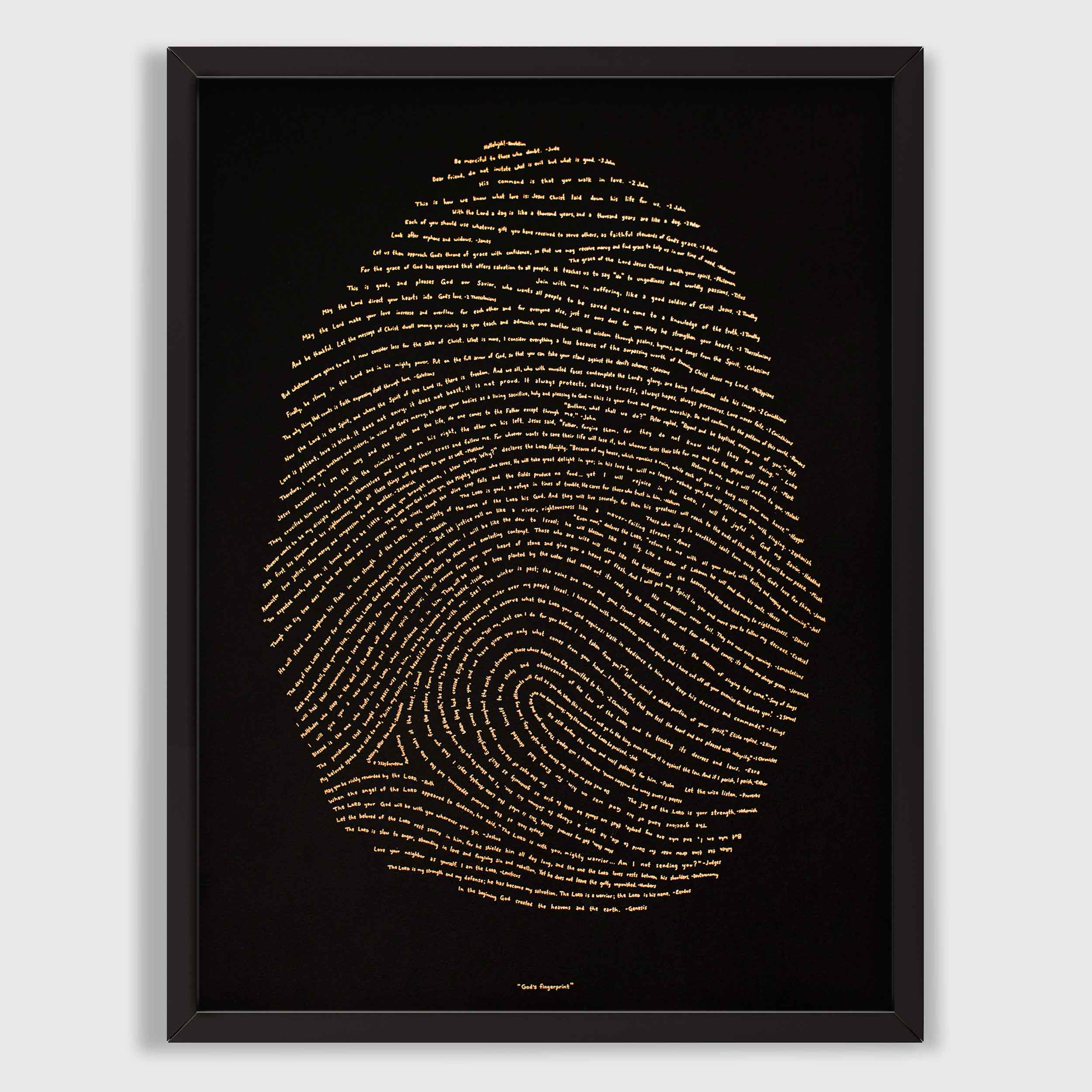 God's Fingerprint - Illuminated Edition (NIV)