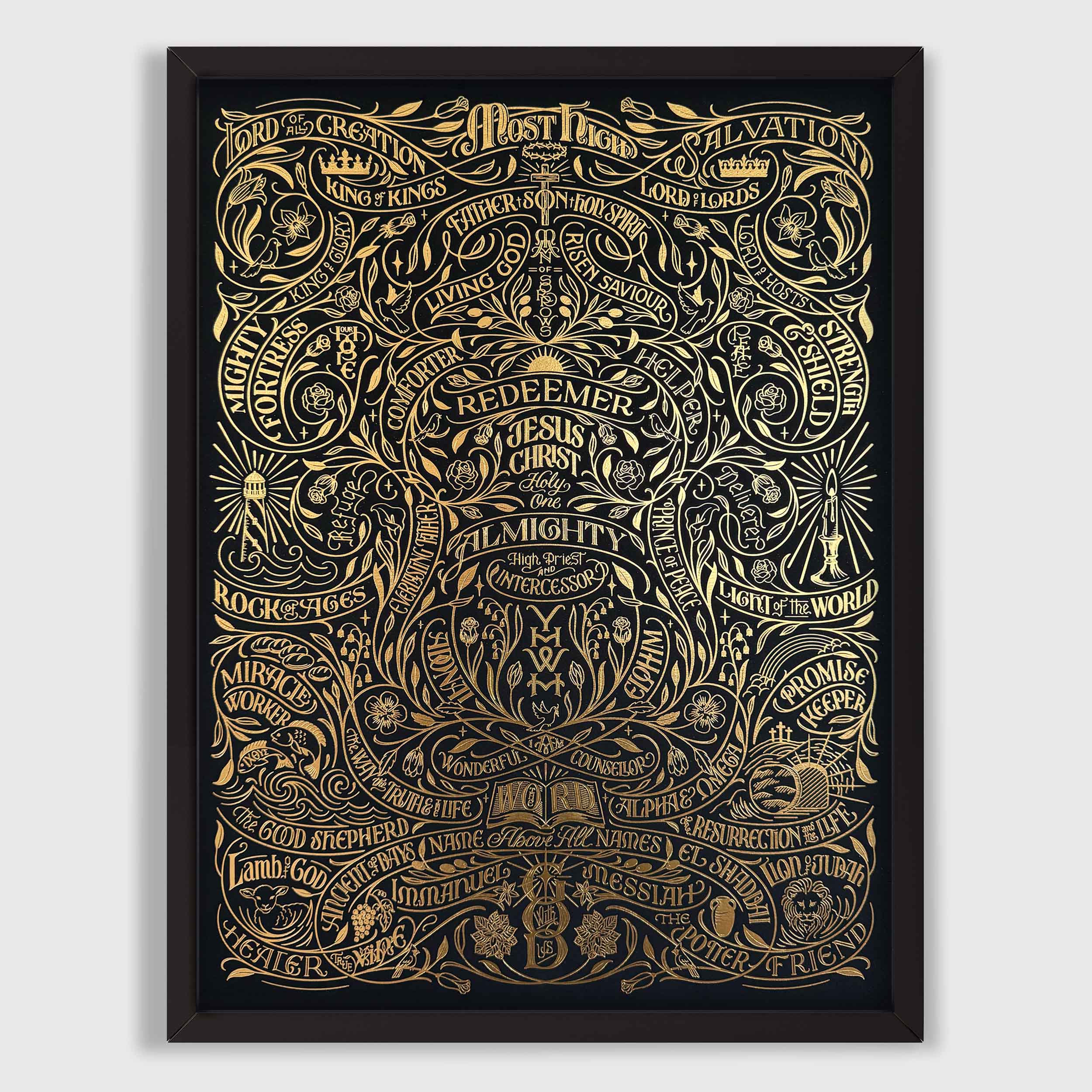 His Name Shall Be Called - Illuminated Edition (Gold/Black)