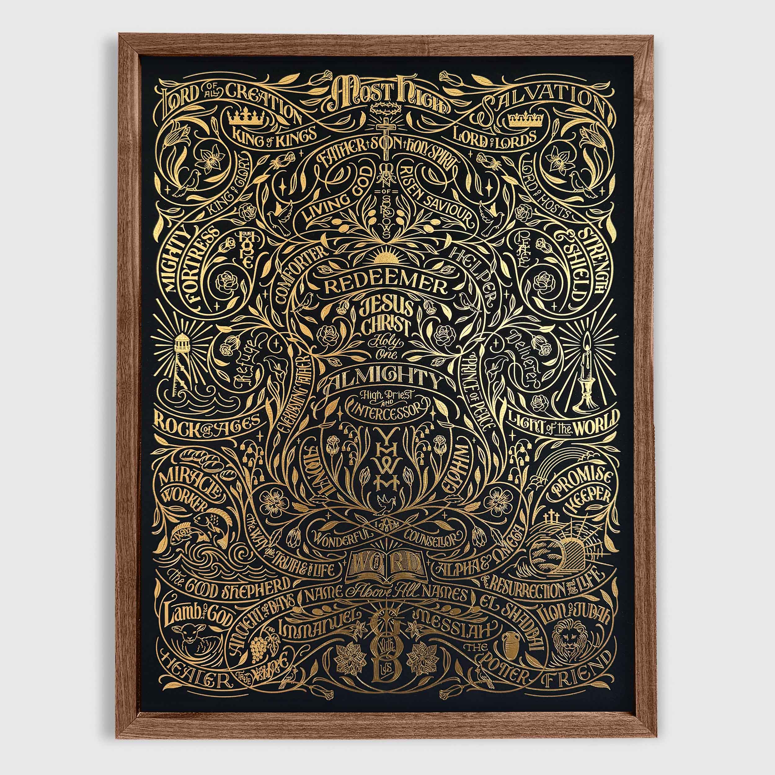 His Name Shall Be Called - Illuminated Edition (Gold/Black)