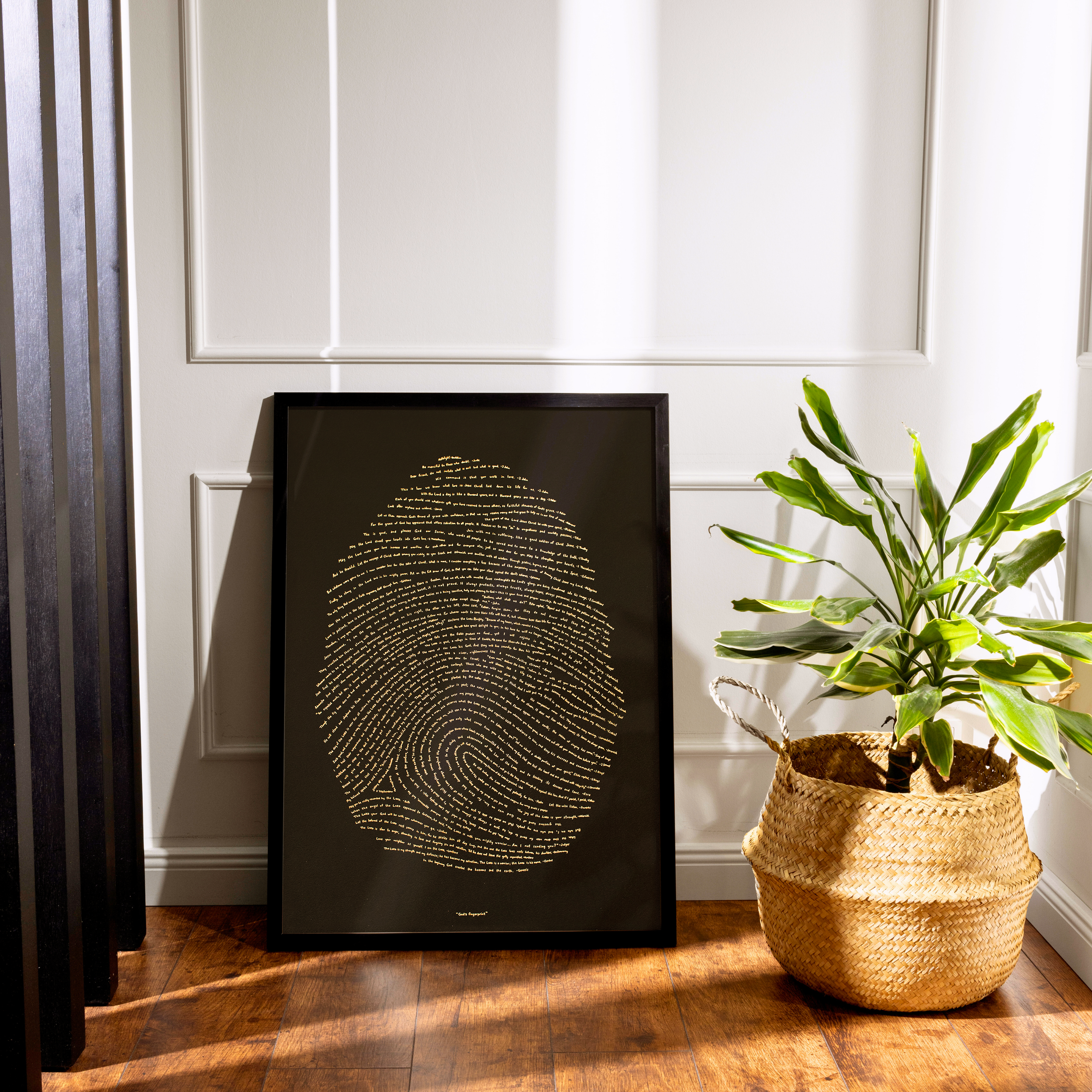 God's Fingerprint - Illuminated Edition (18 x 24)