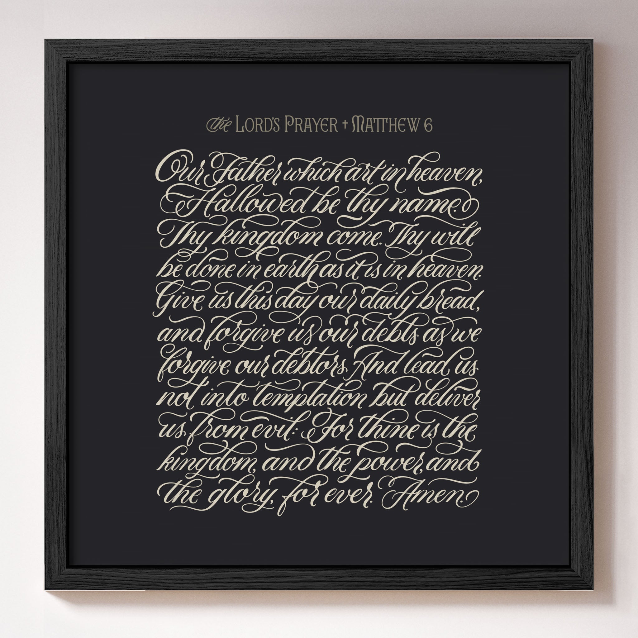 The Lord's Prayer