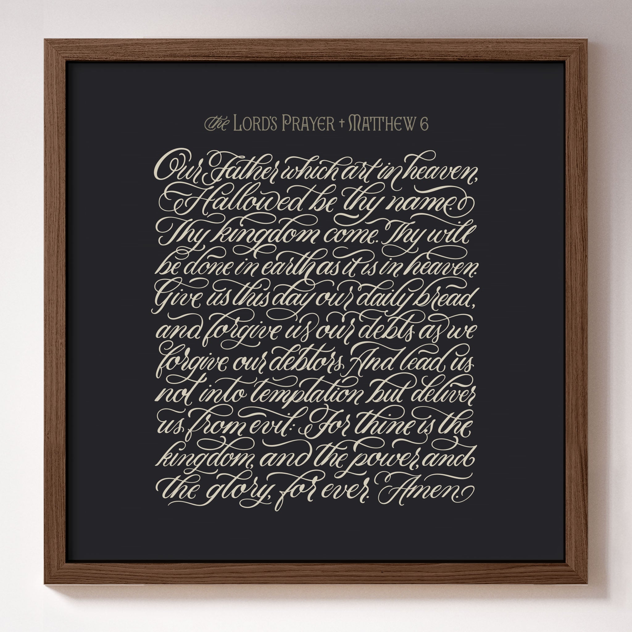 The Lord's Prayer