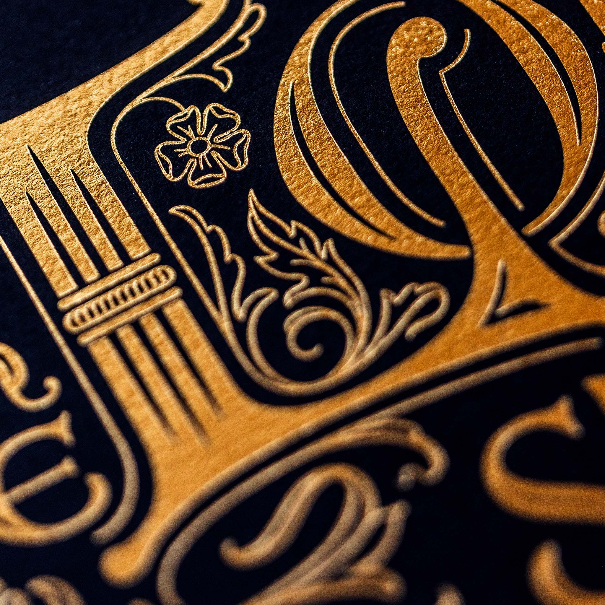 Psalm 23 - Gold/Black