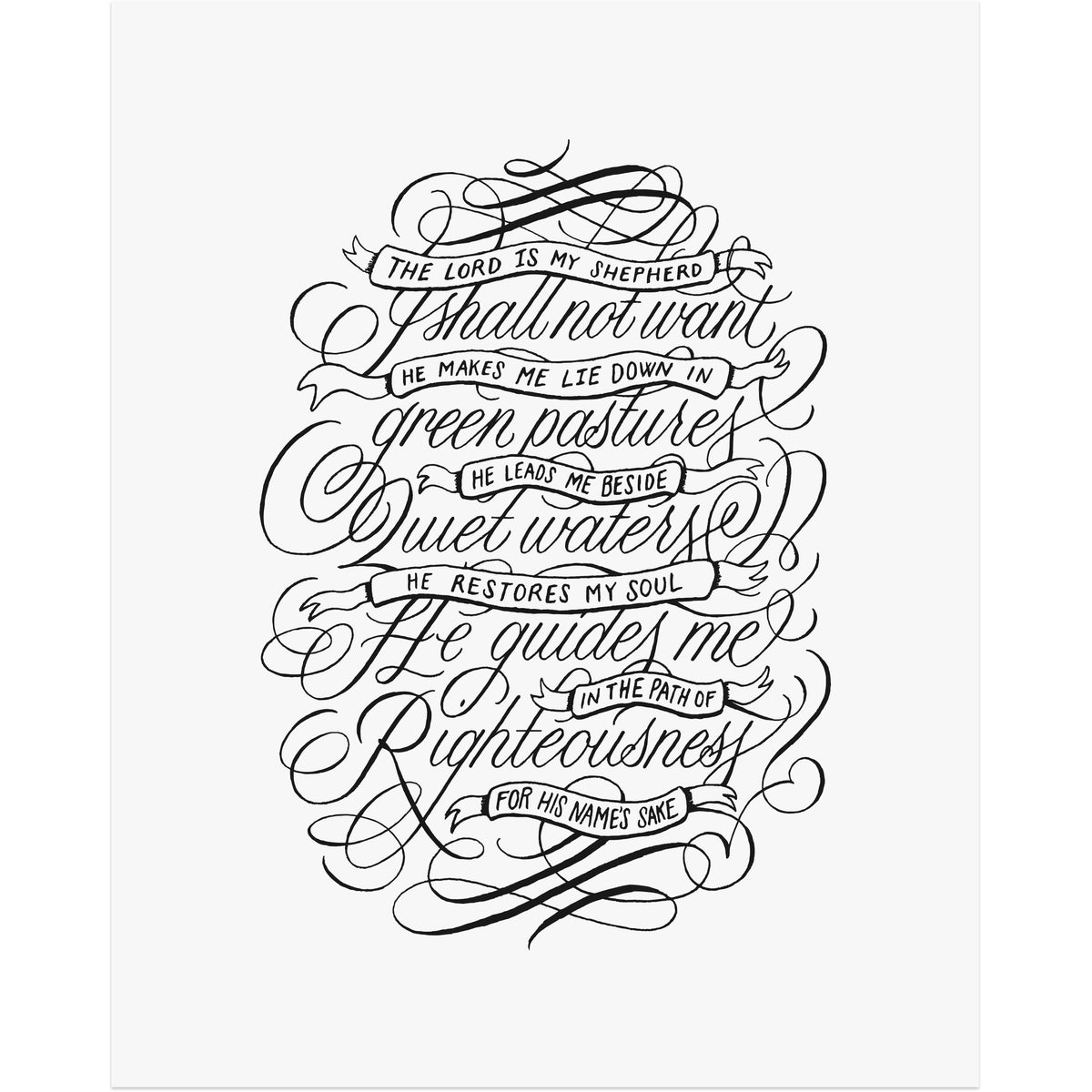 The Lord Is My Shepherd