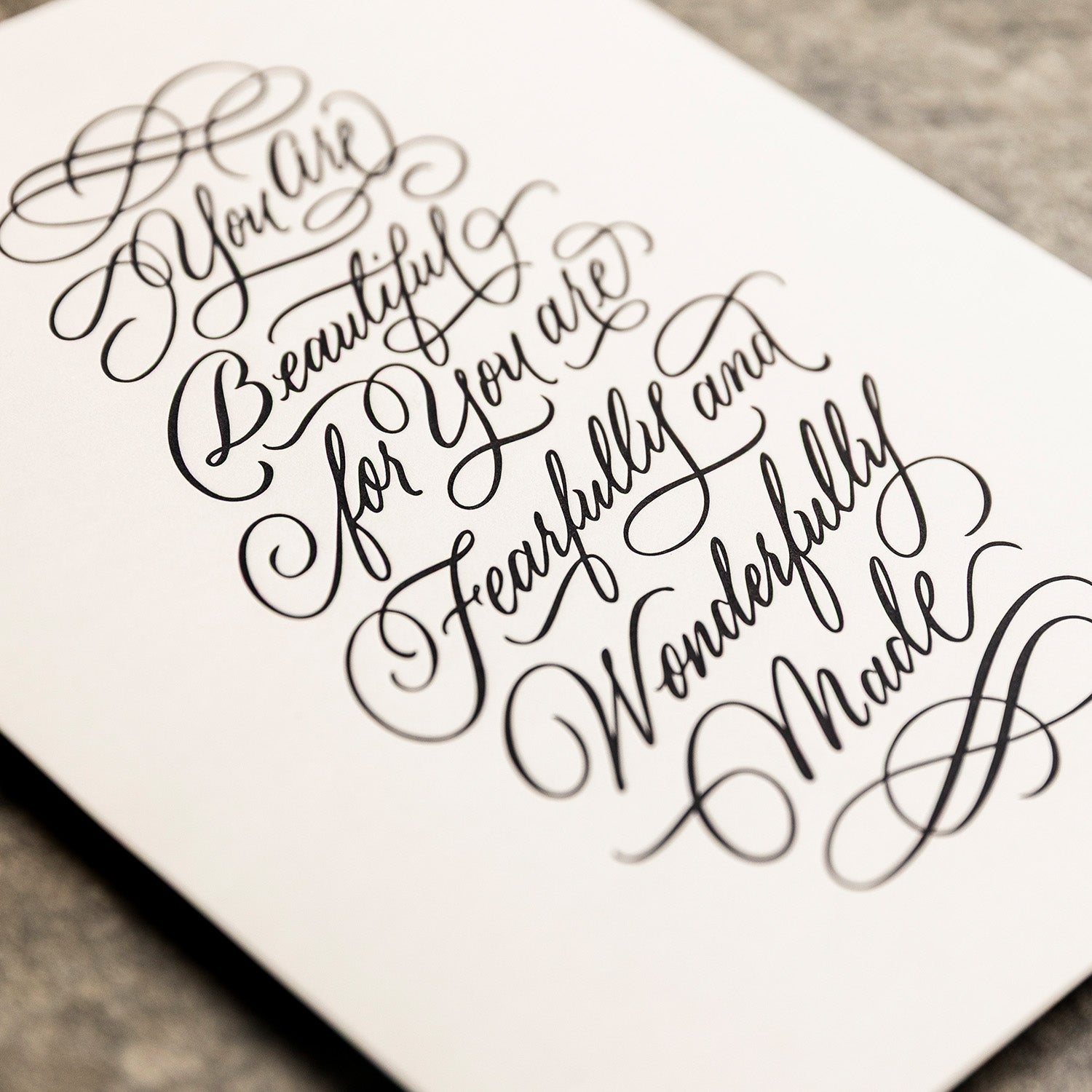 Fearfully & Wonderfully Made