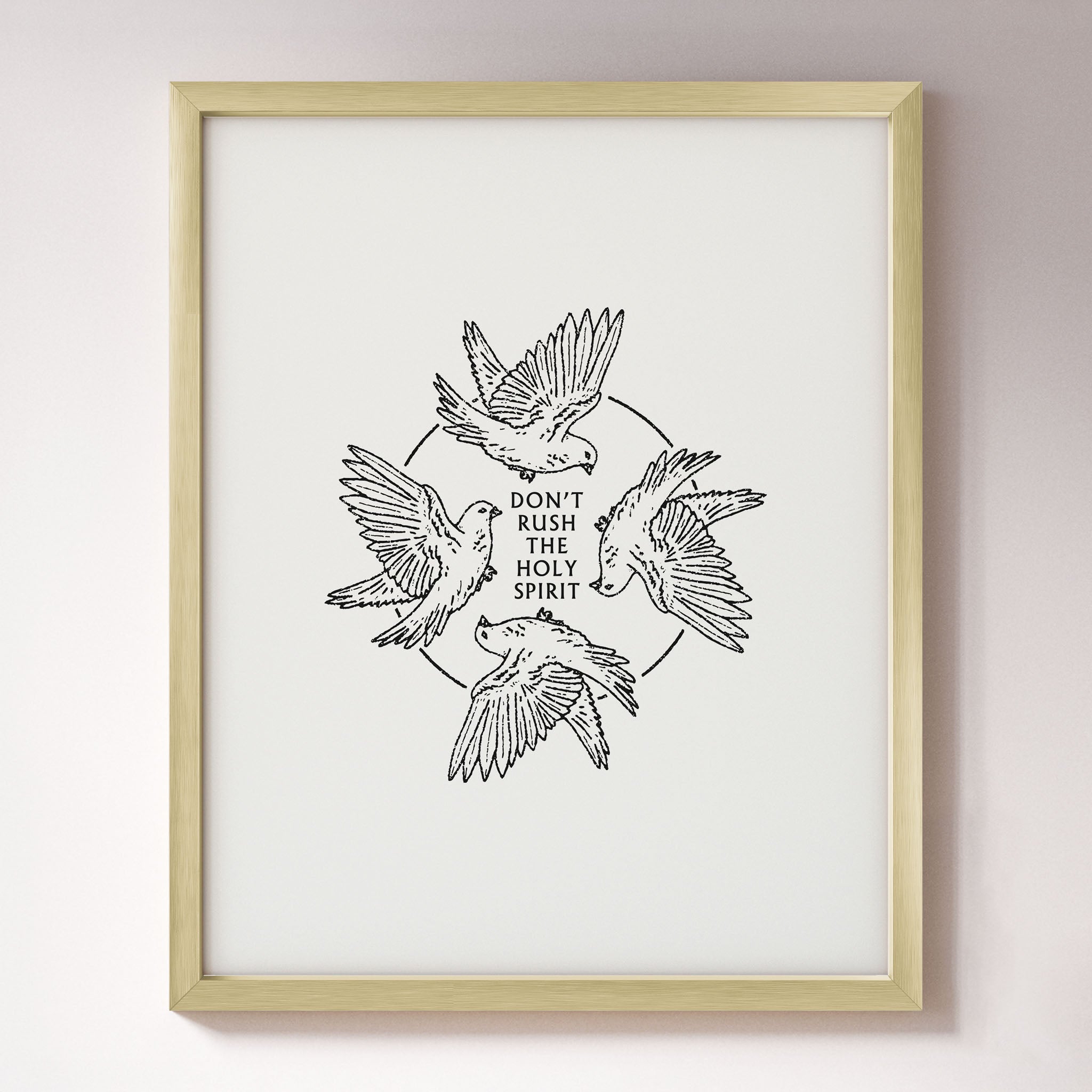 Don't Rush The Holy Spirit