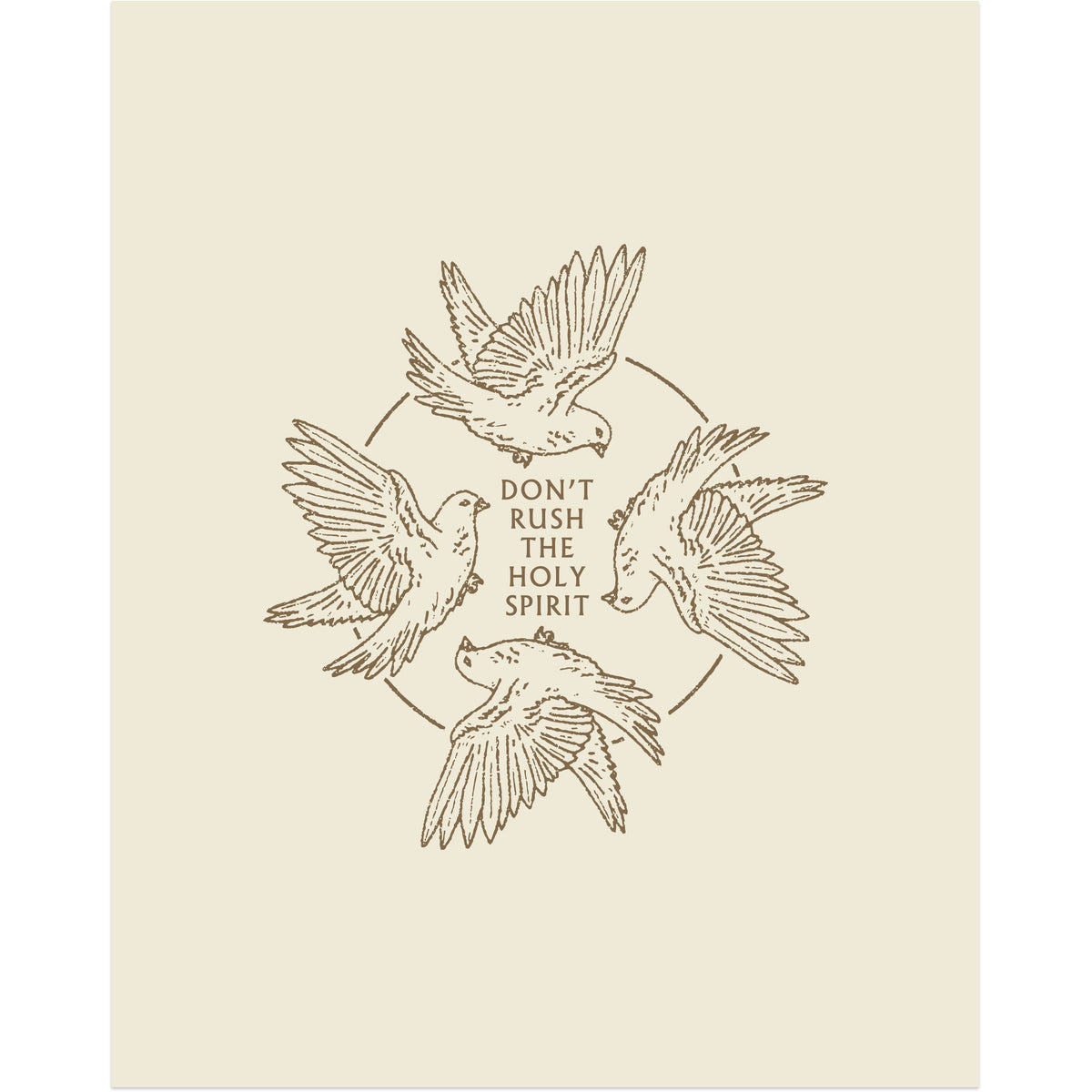 Don't Rush The Holy Spirit