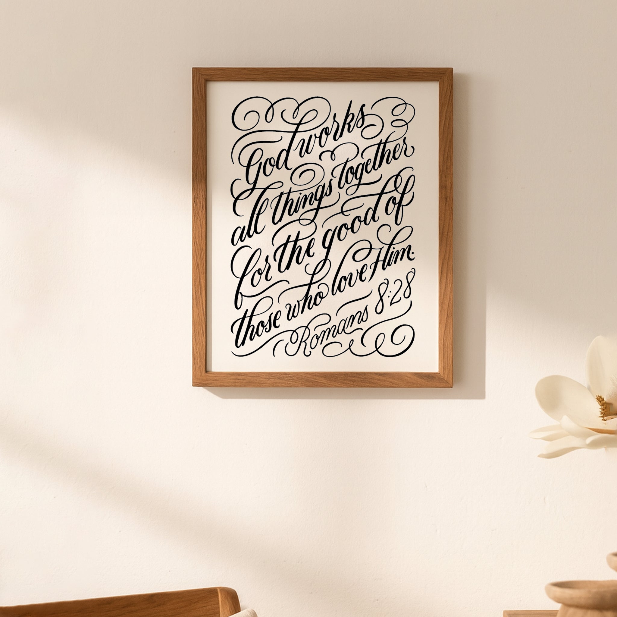 God Works All Things Together (Romans 8:28) - Giclée Edition