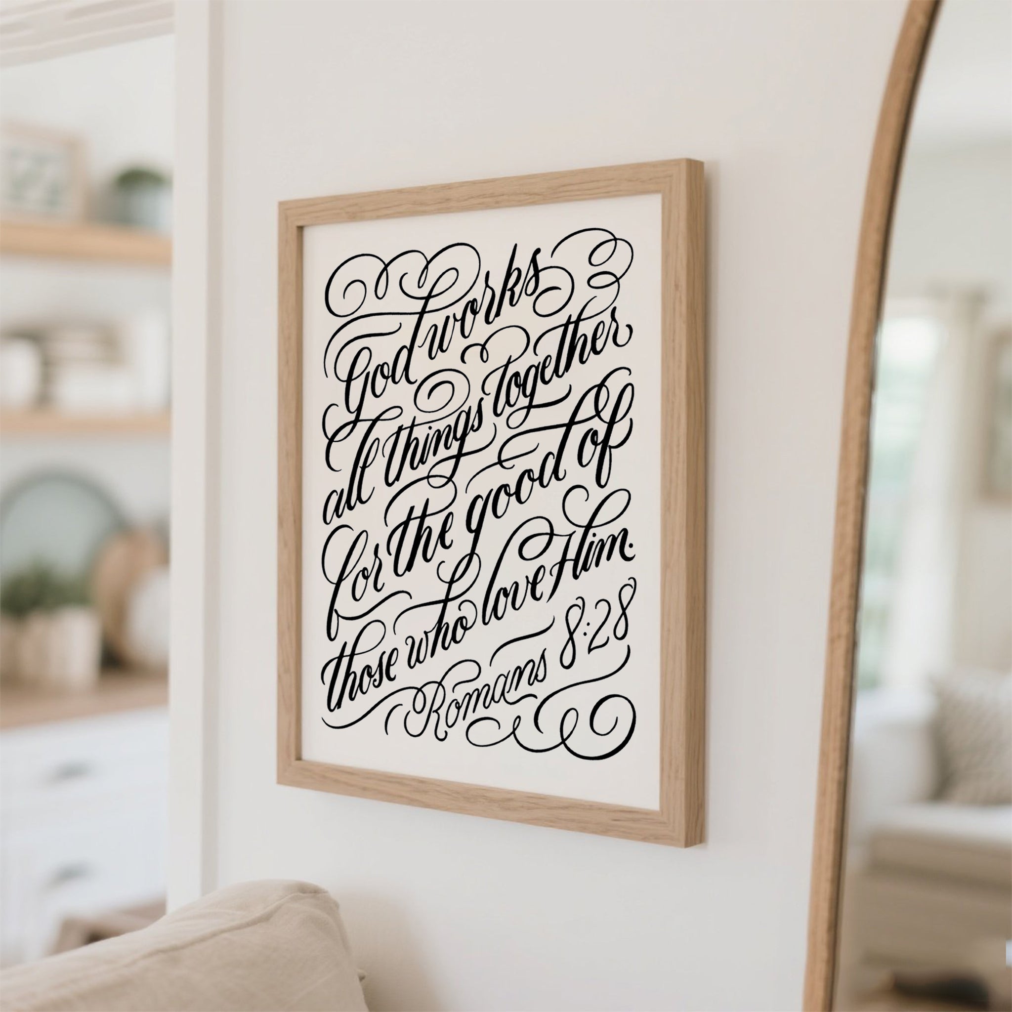 God Works All Things Together (Romans 8:28) - Giclée Edition