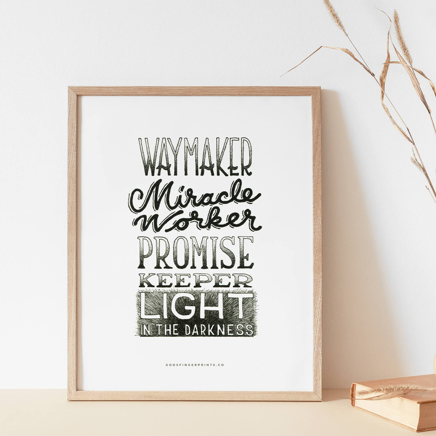 Waymaker - Lyric Artwork