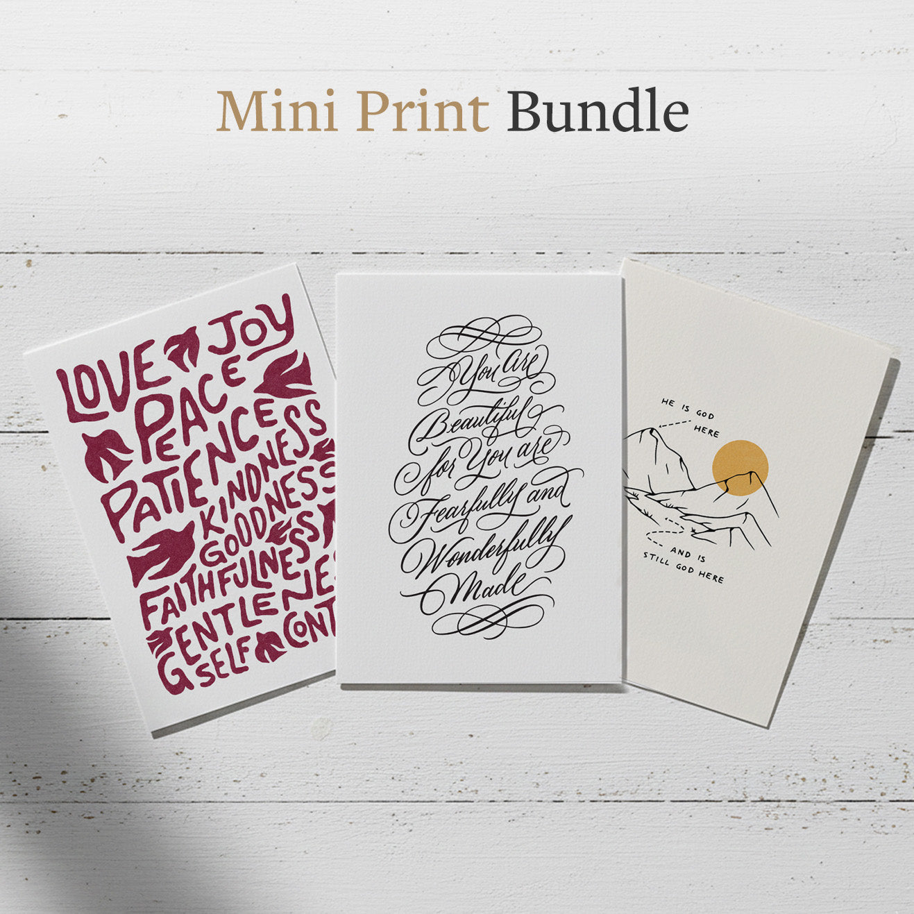 Mini Print Bundle