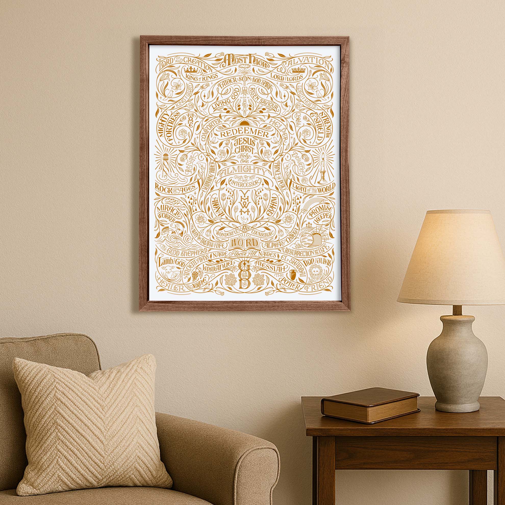 His Name Shall Be Called - Illuminated (Gold)