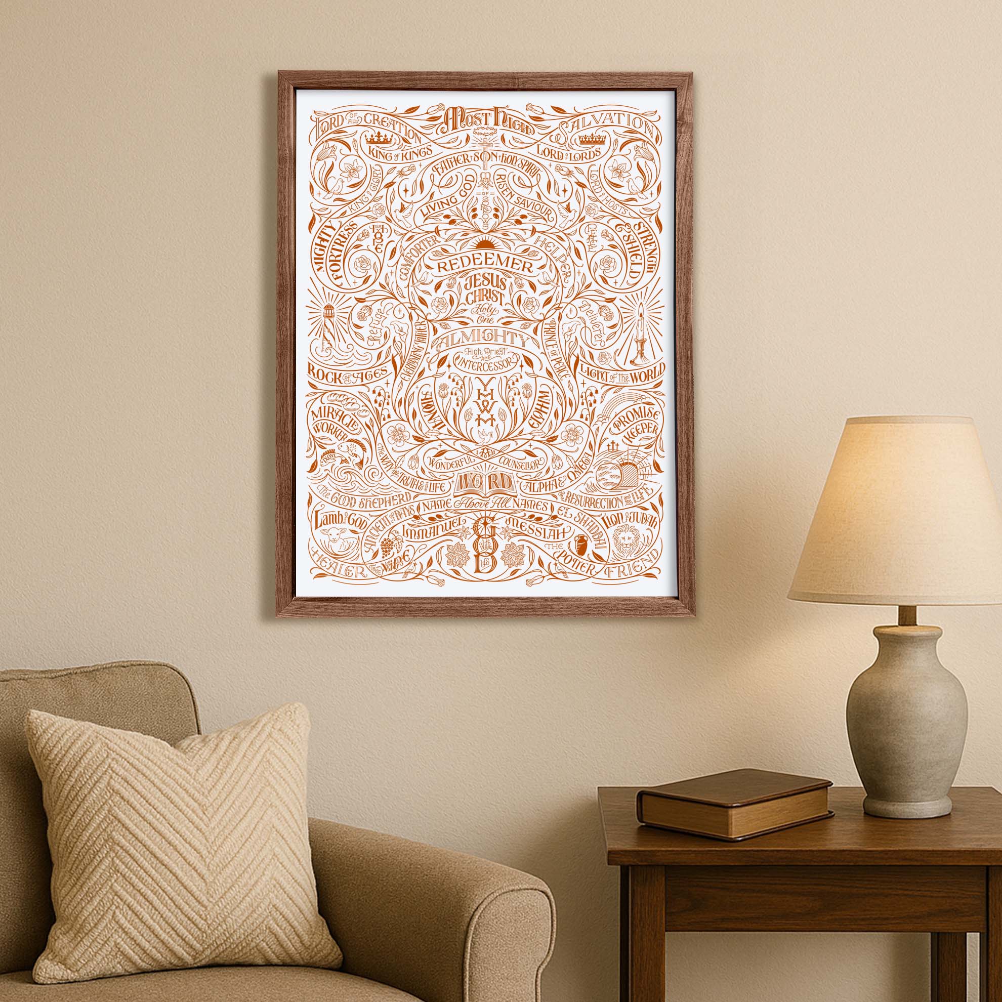 His Name Shall Be Called - Illuminated (Rose Gold)