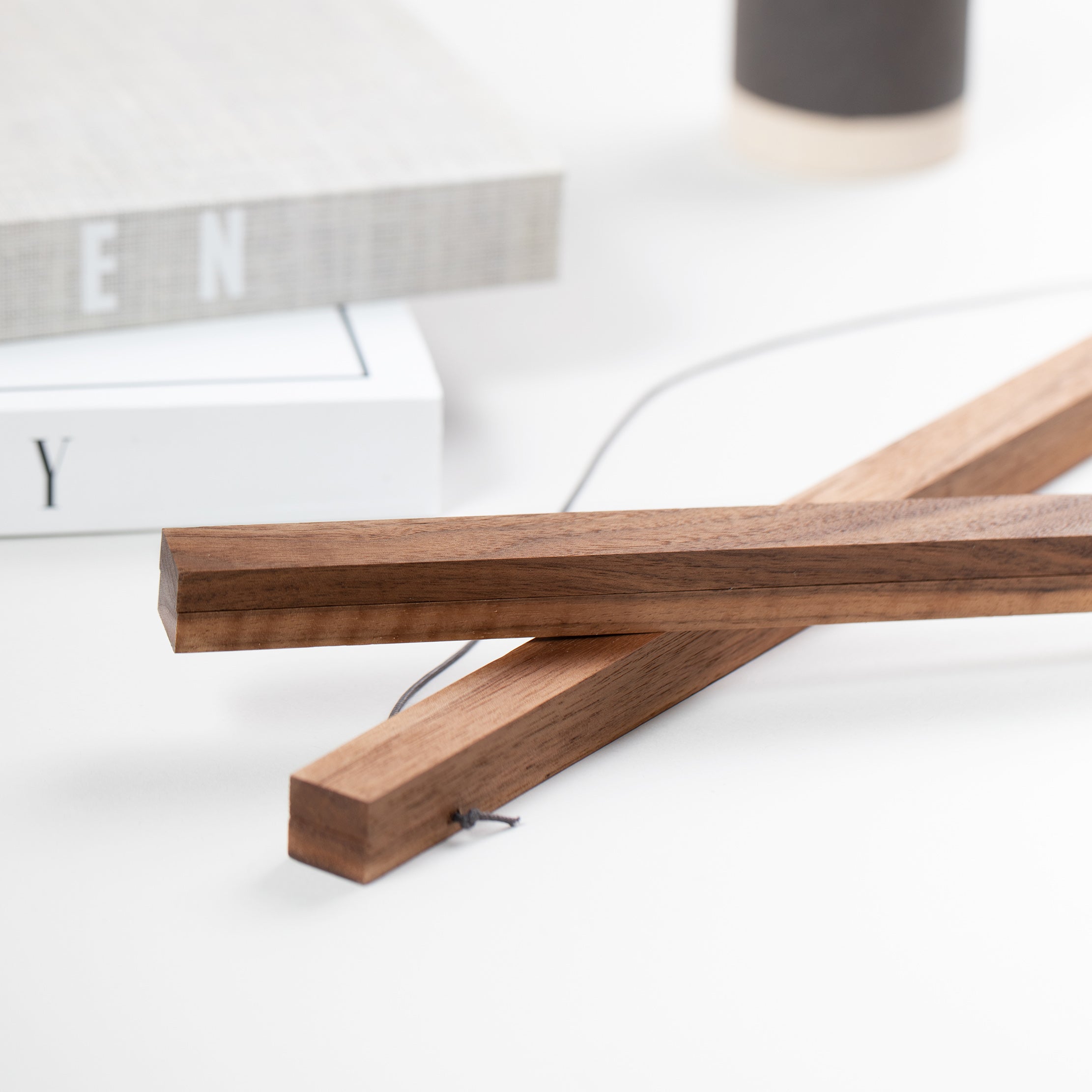 Walnut Magnetic Hanging Frame