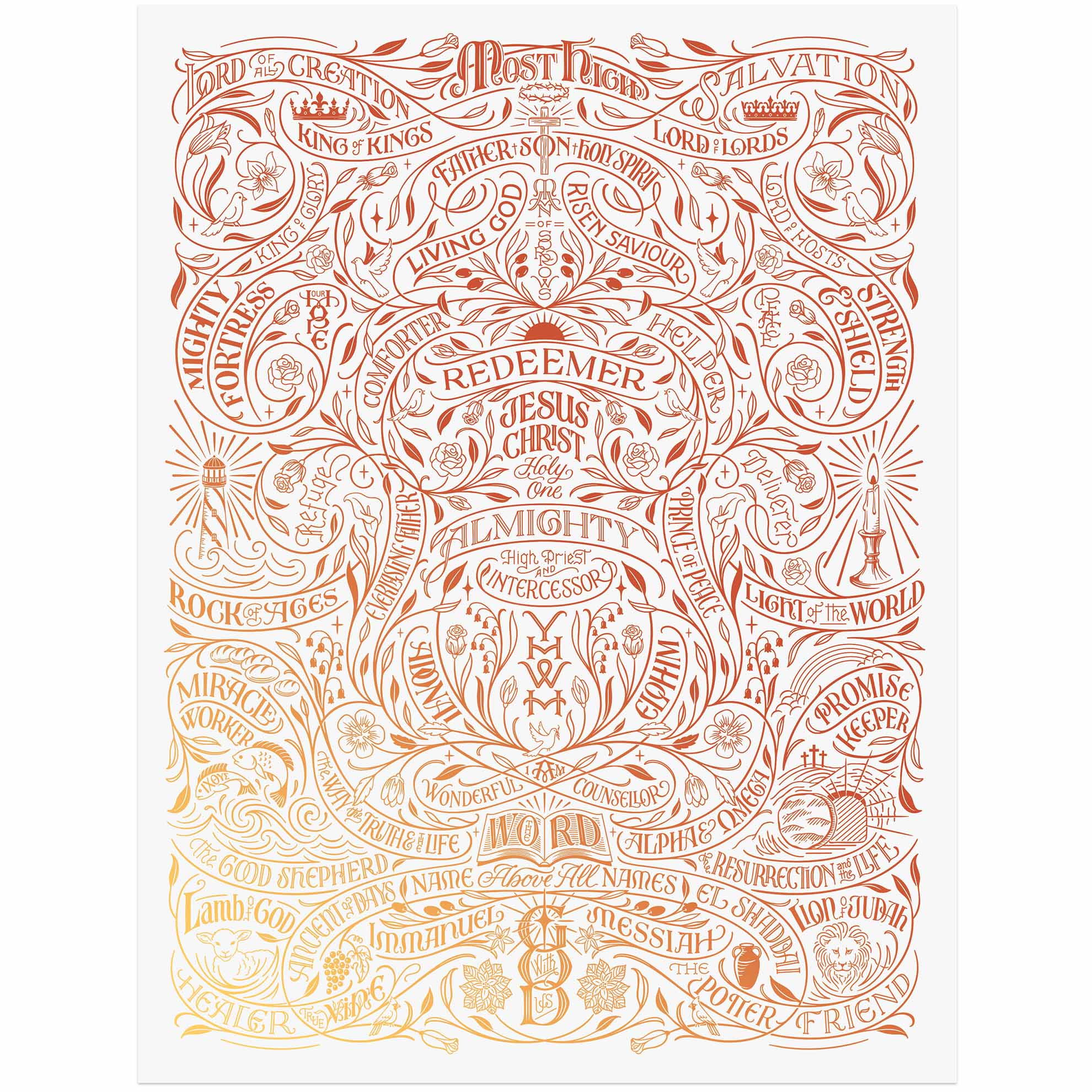 His Name Shall Be Called - Illuminated Edition (Rose Gold)