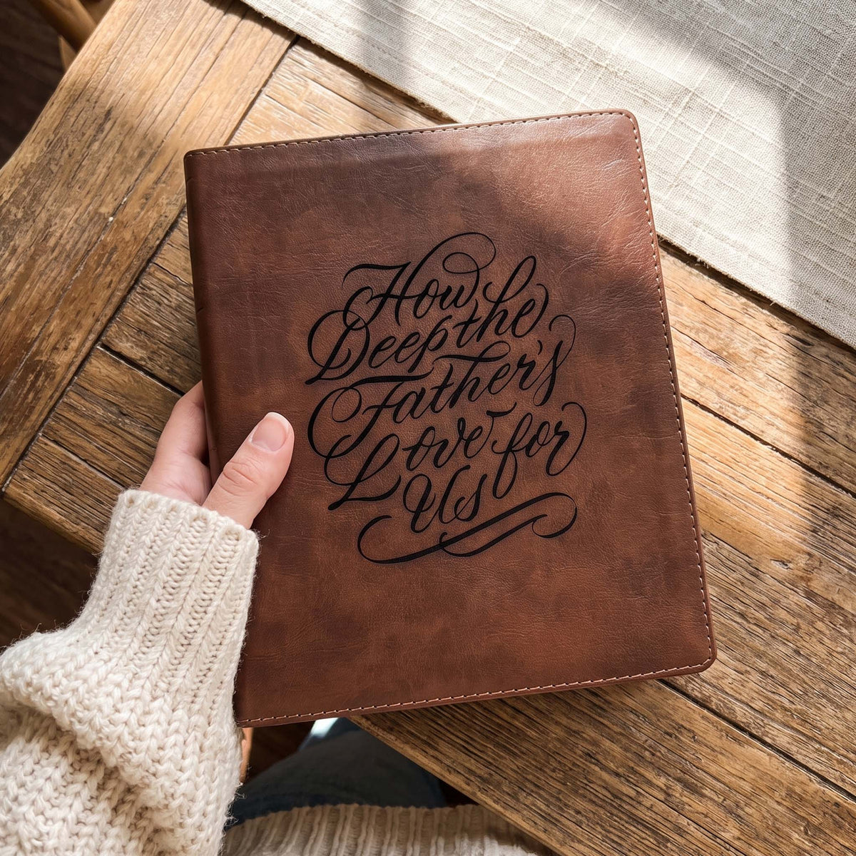How Deep the Father's Love Bible