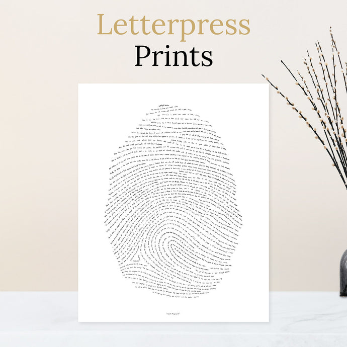 Letterpress Prints (40-66% OFF)