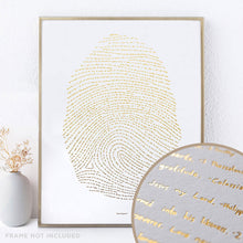 God's Fingerprint Illuminated