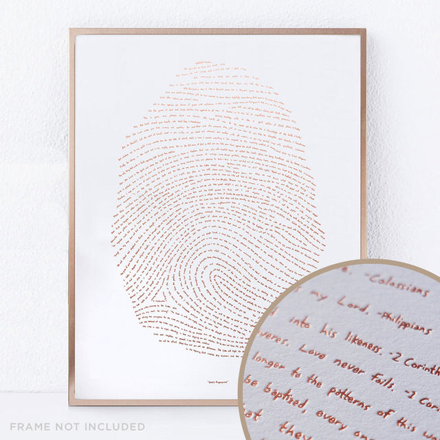 God's Fingerprint Illuminated