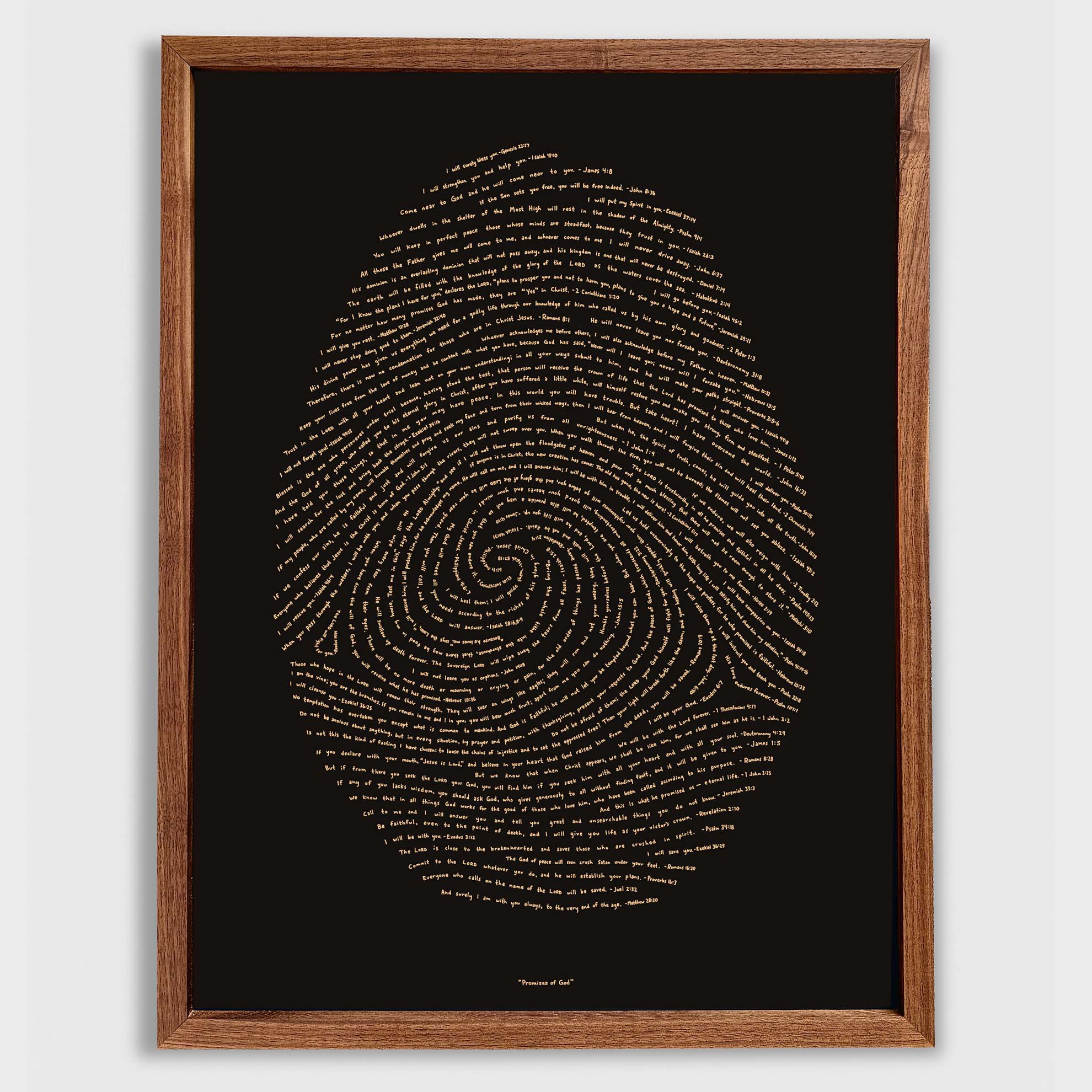 Promises of God - Illuminated Edition (18x24)