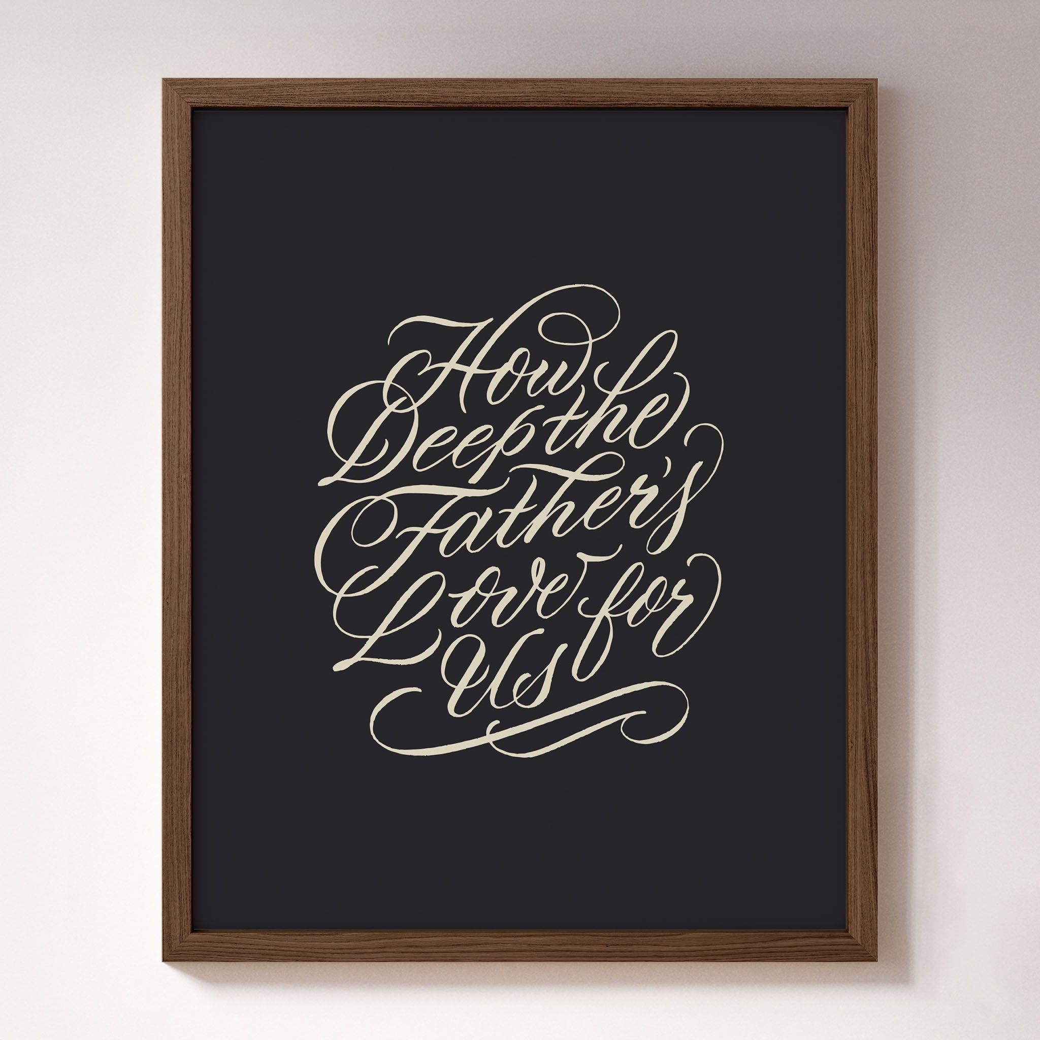 How Deep the Father's Love
