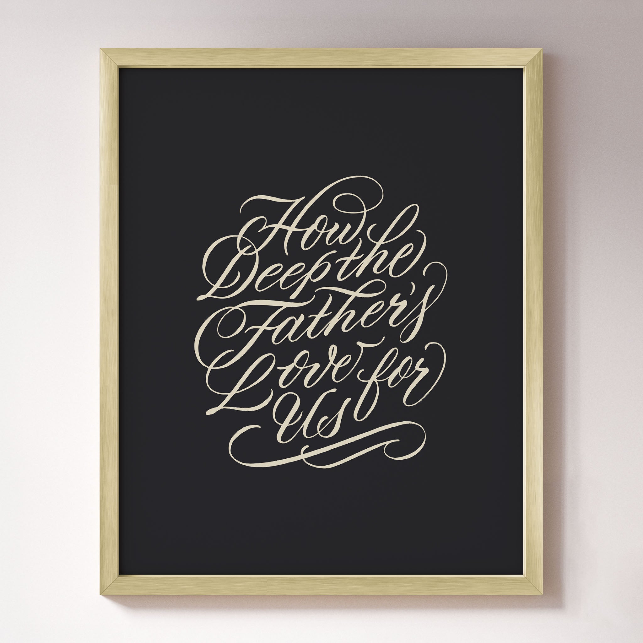 How Deep the Father's Love