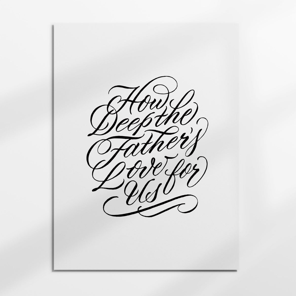 How Deep the Father's Love