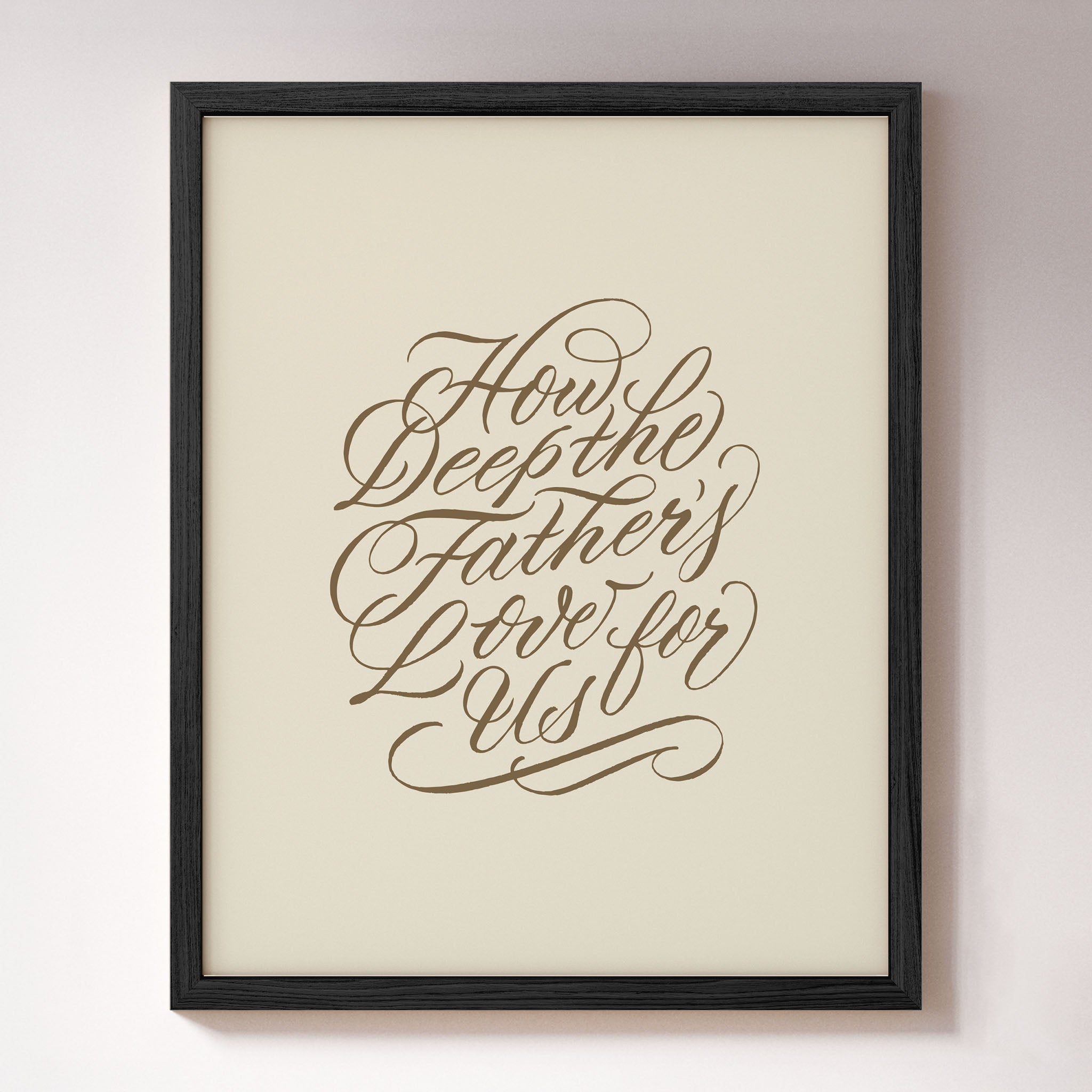 How Deep the Father's Love