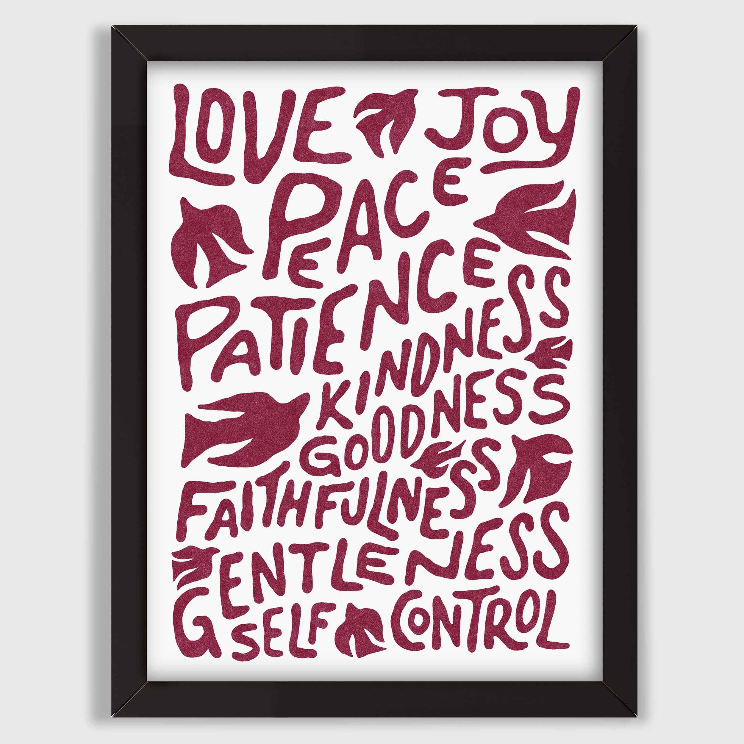 Fruit of the Spirit - Raspberry